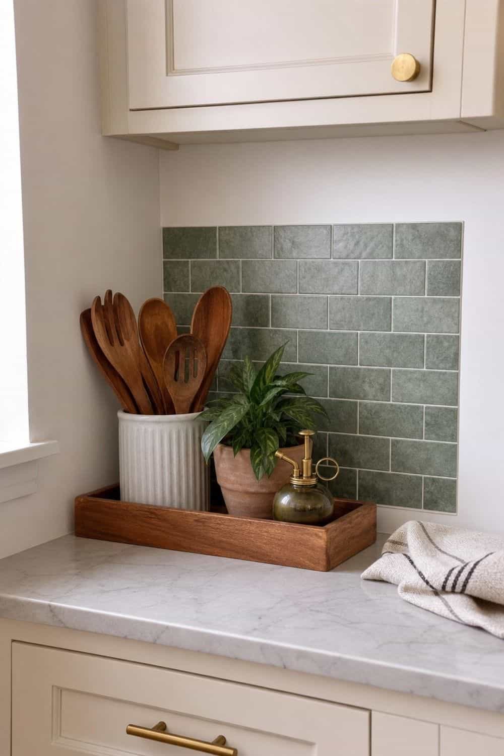 25 Jade Green Kitchen Ideas for Saturated Jewel-Tone Style jade green kitchen ideas section 21
