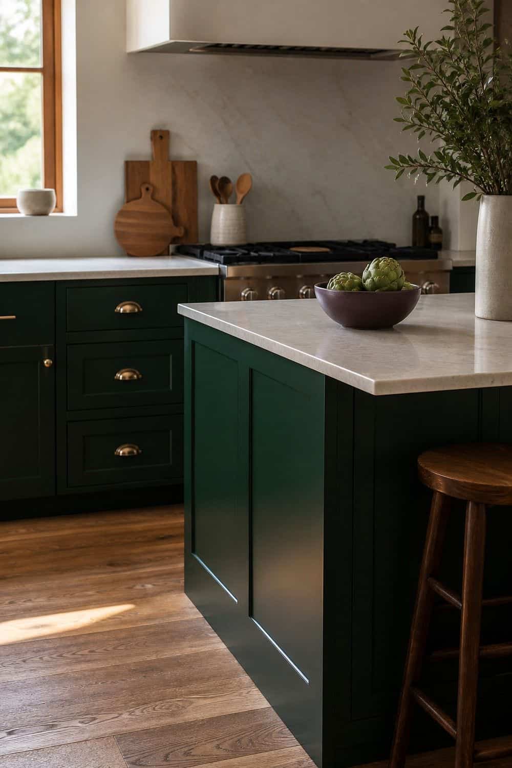 25 Jewel Tone Kitchen Ideas for a Beautiful Kitchen one main jewel tone in a realistic jewel tone kitchen