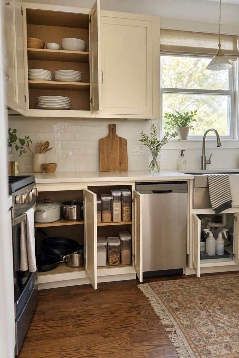 24 Kitchen Cabinet Organization Ideas for Better Everyday Storage
