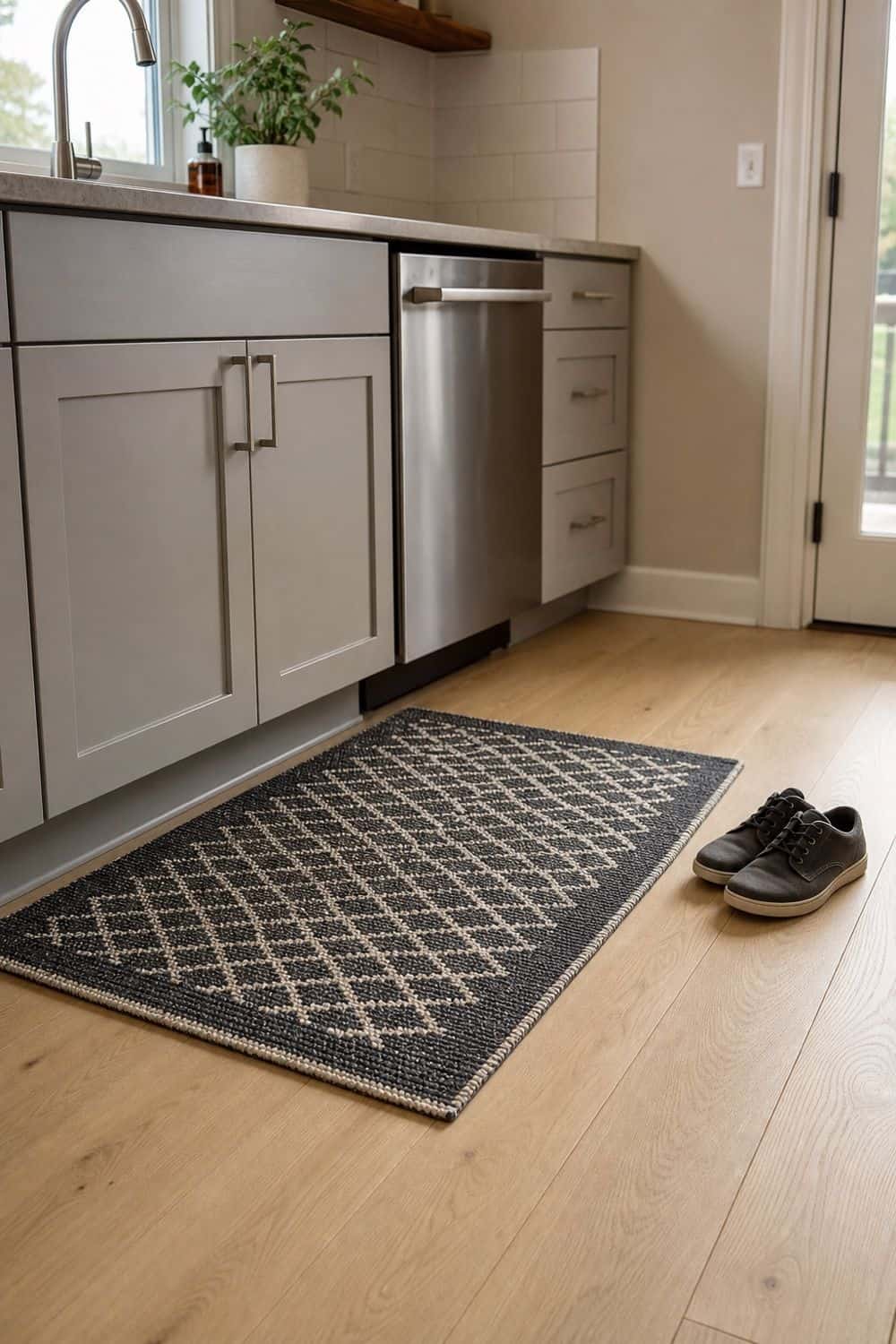 20 Best Kitchen Rugs for a Cozy Kitchen 2. Non Slip Kitchen Rug for Safe Hard Floors