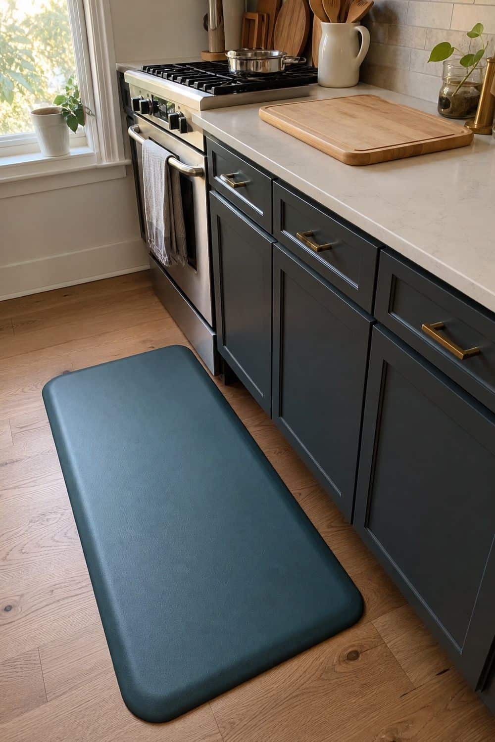 20 Best Kitchen Rugs for a Cozy Kitchen 3. Anti Fatigue Kitchen Mat for Long Cooking Sessions