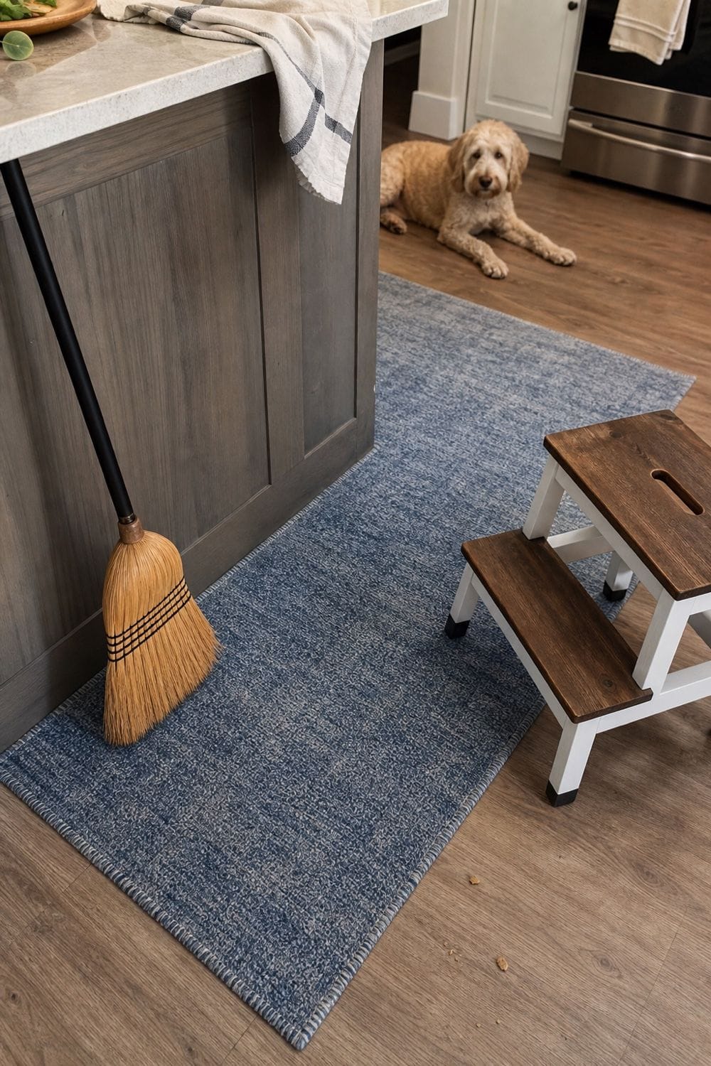20 Best Kitchen Rugs for a Cozy Kitchen 4. Low Pile Kitchen Rug for Easy Sweeping