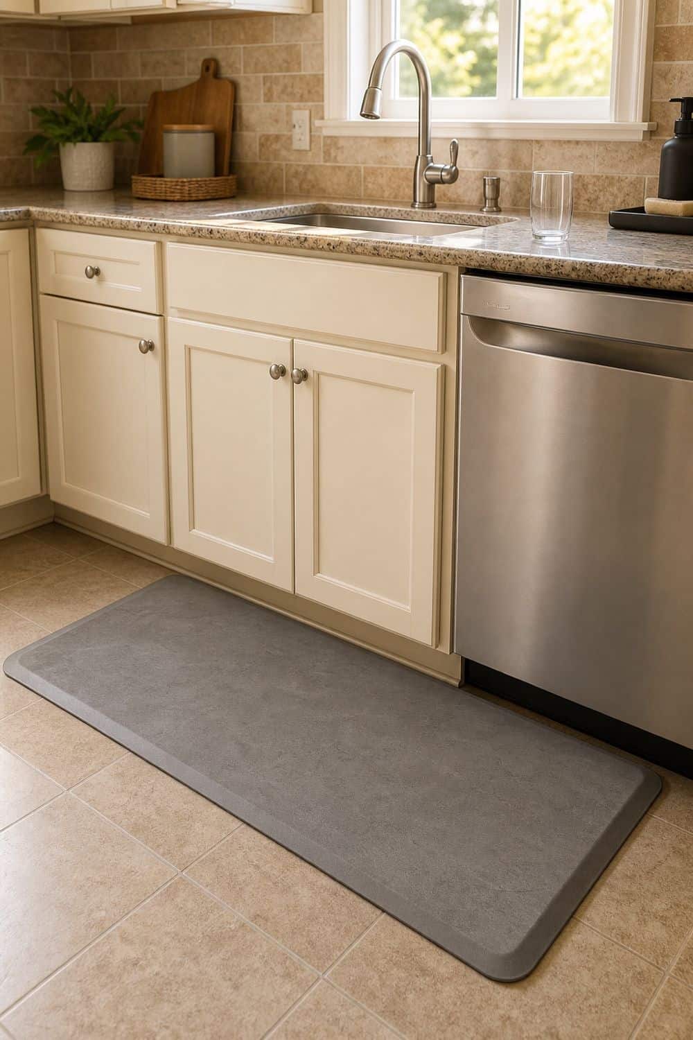 20 Best Kitchen Rugs for a Cozy Kitchen 15. Waterproof Kitchen Mat for Wet Sink Areas
