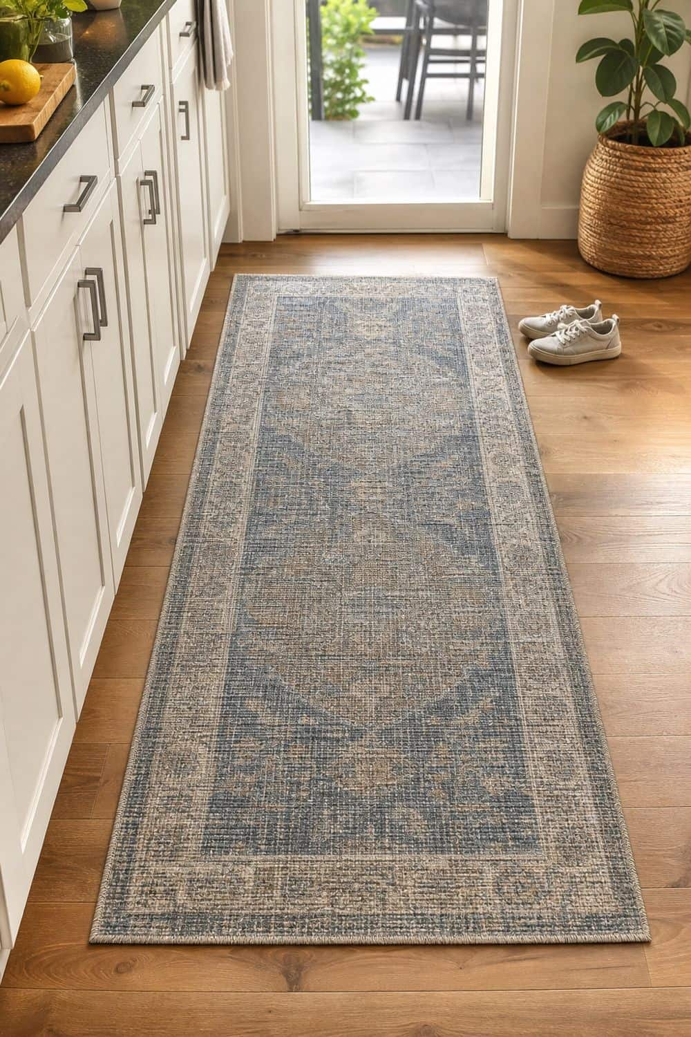 20 Best Kitchen Rugs for a Cozy Kitchen 17. Indoor Outdoor Kitchen Rug for Heavy Traffic