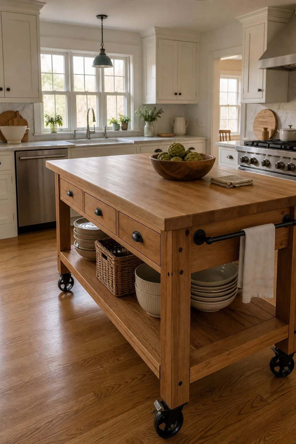 25 Natural Wood Kitchen Ideas for Warm Texture natural wood kitchen ideas section 03