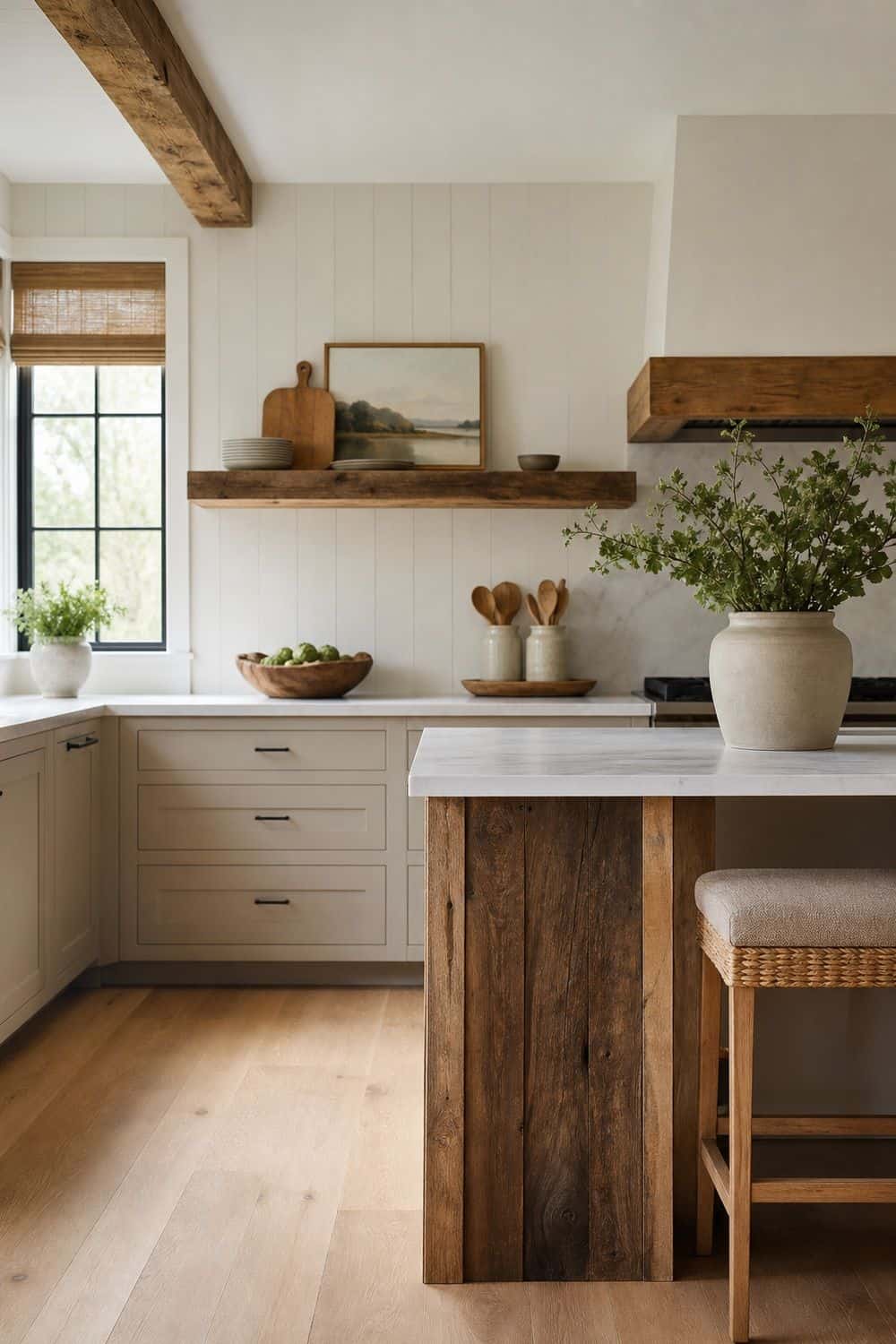 25 Natural Wood Kitchen Ideas for Warm Texture natural wood kitchen ideas section 16