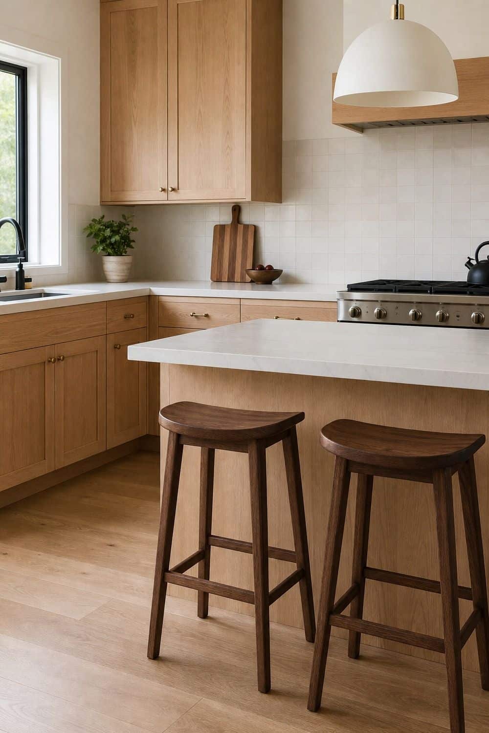 25 Natural Wood Kitchen Ideas for Warm Texture natural wood kitchen ideas section 17