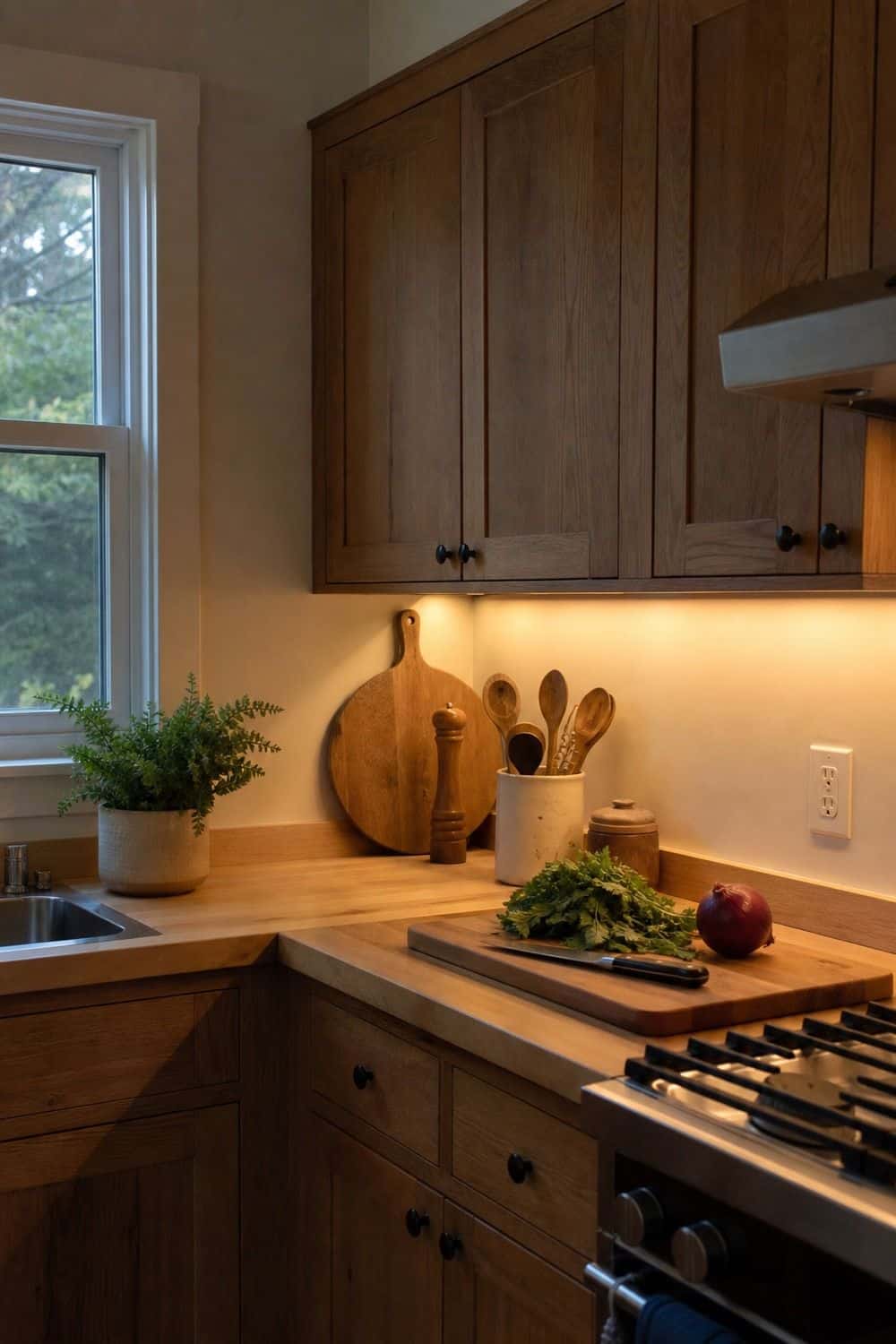 25 Natural Wood Kitchen Ideas for Warm Texture natural wood kitchen ideas section 23