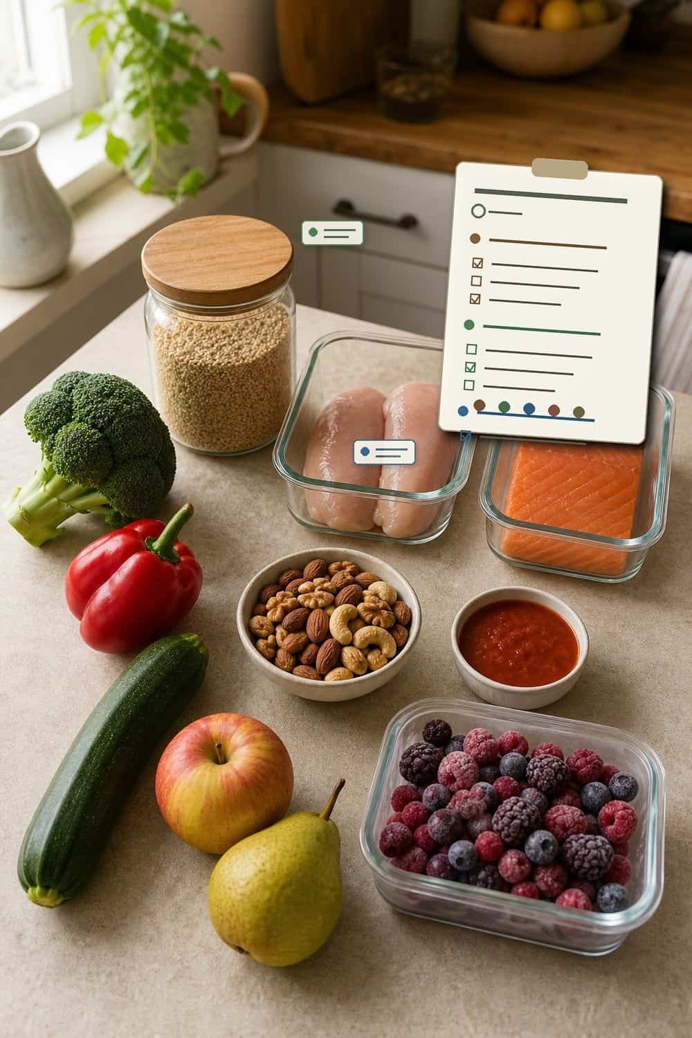 14. New Year Grocery List Template