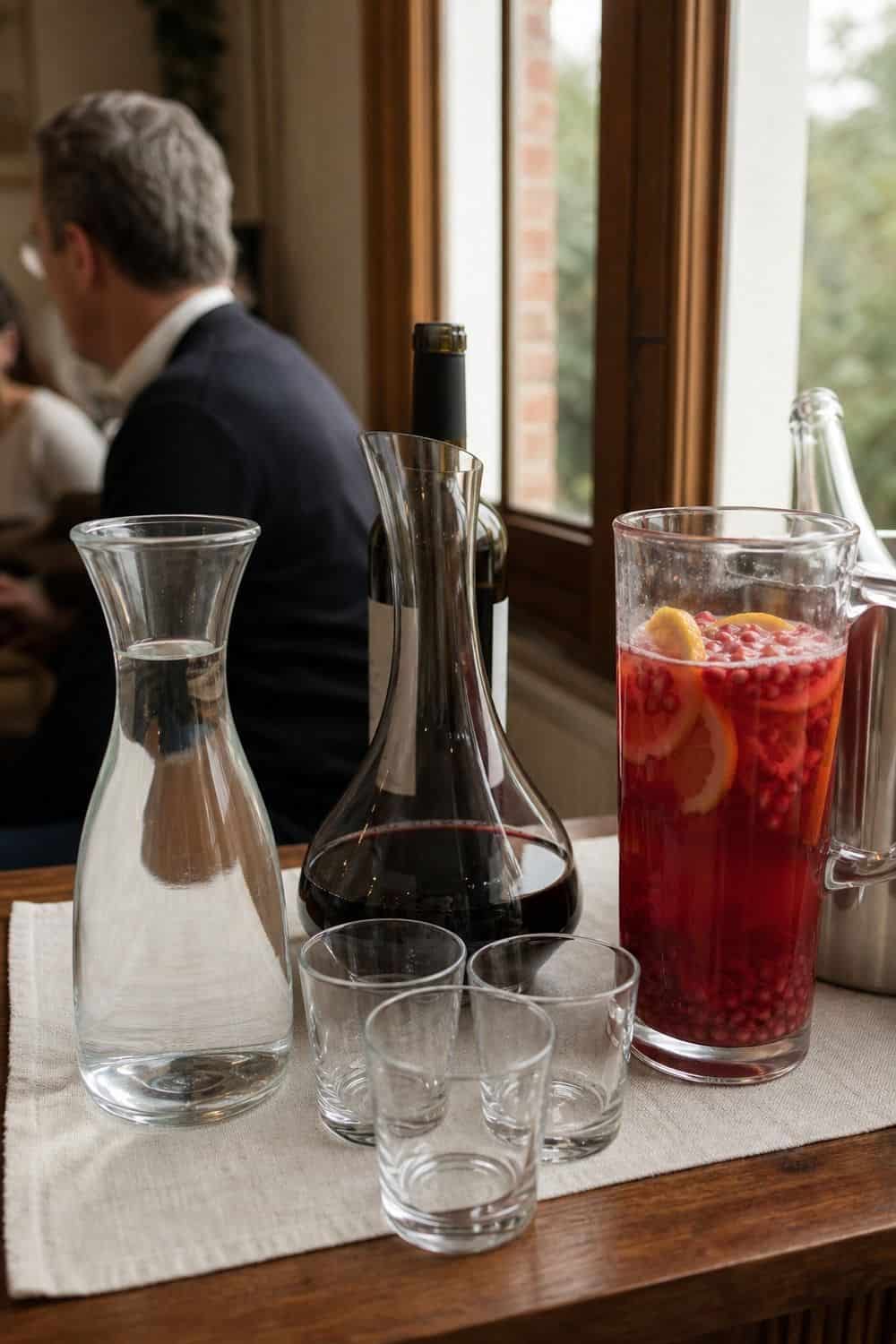 25 Old-World Dinner Party Ideas for Easy Hosting old world dinner party ideas 13 pour wine water and a zero proof option from the start