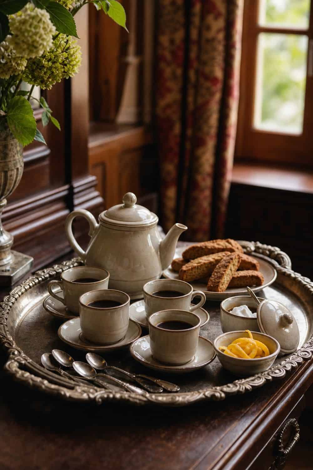 25 Old-World Dinner Party Ideas for Easy Hosting old world dinner party ideas 22 finish with coffee tea or digestif style drinks