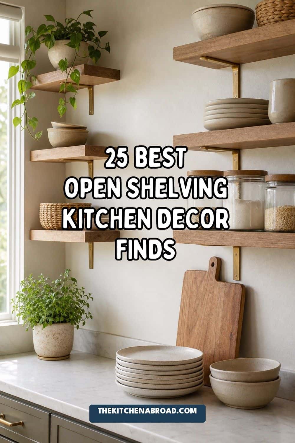 25 Best Open Shelving Kitchen Decor Finds