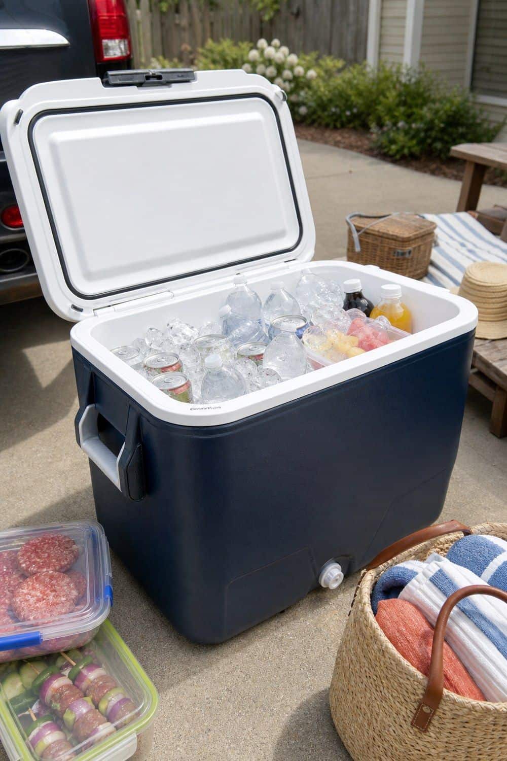 20 Best Picnic Baskets and Coolers Worth Buying picnic baskets and coolers section 07 hard sided picnic cooler for longer cold holding