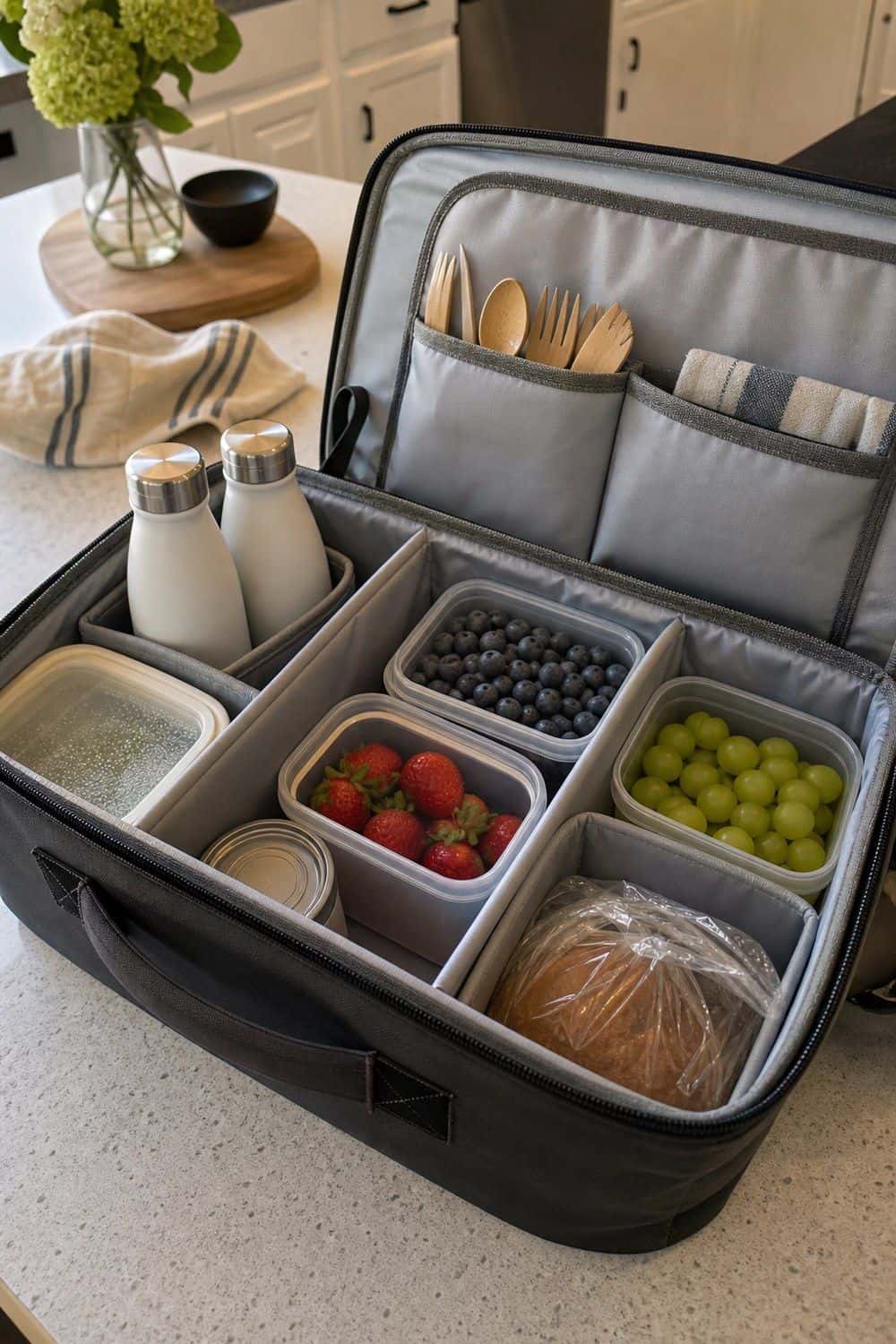 20 Best Picnic Baskets and Coolers Worth Buying picnic baskets and coolers section 20 picnic cooler organizer for separating food types
