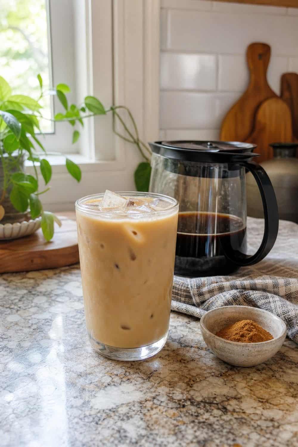 15 Probiotic Drink Station Ideas for Cozy Food Moments 7. Kefir Iced Coffee Corner