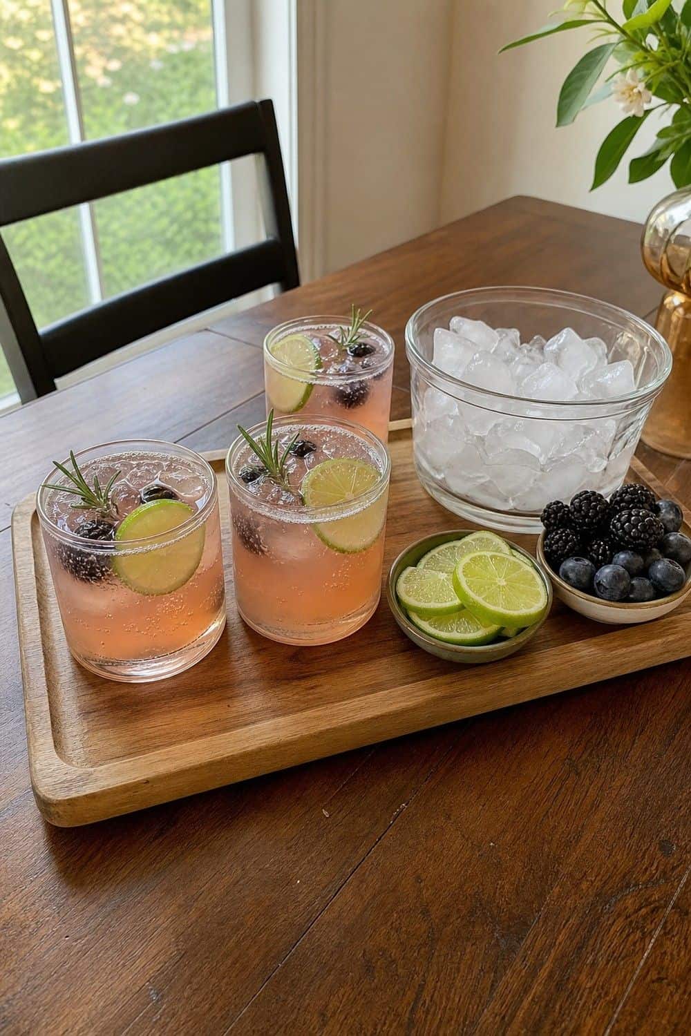 15 Probiotic Drink Station Ideas for Cozy Food Moments 8. Kombucha Mocktail Garnish Tray