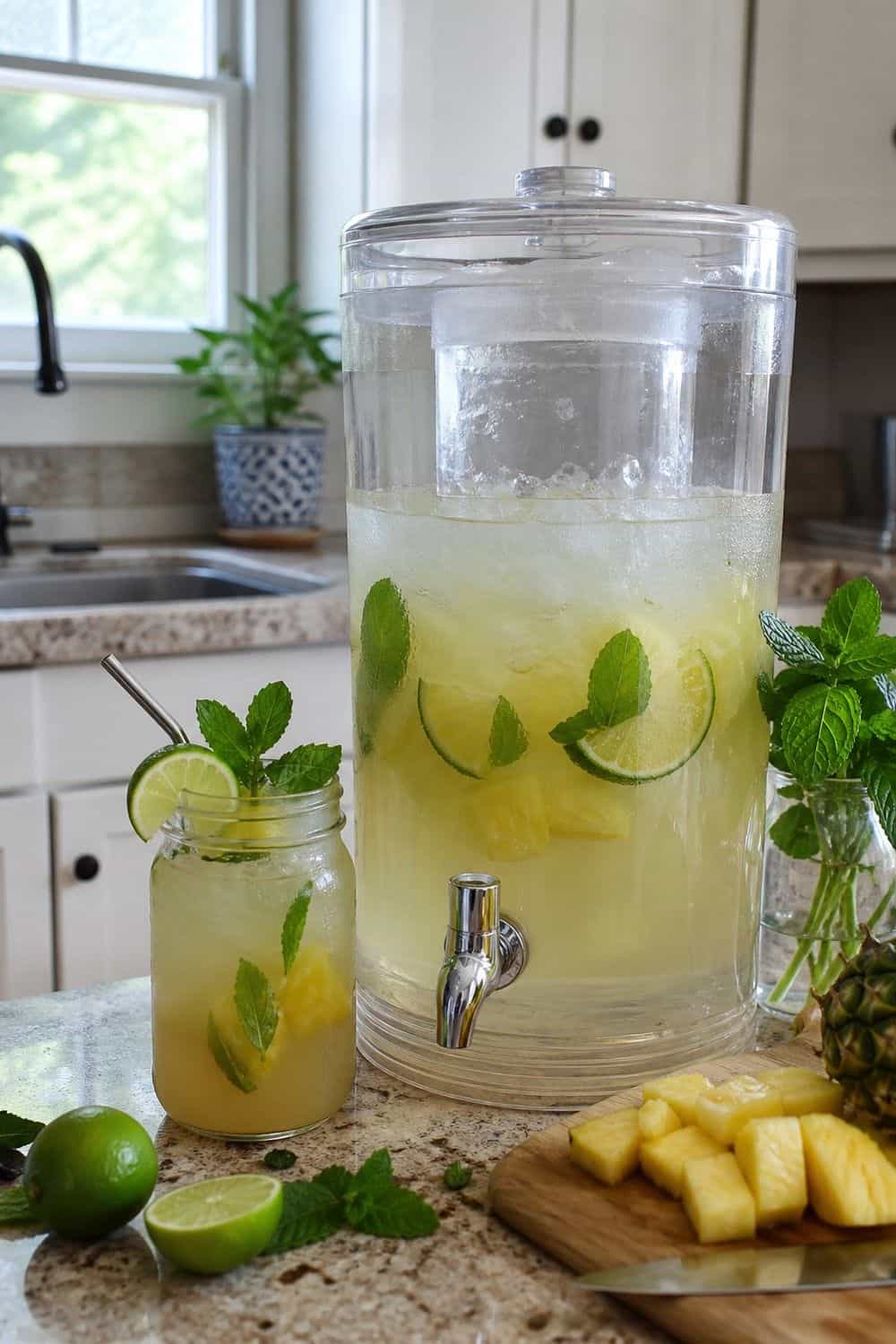 15 Probiotic Drink Station Ideas for Cozy Food Moments 9. Coconut Water Kefir Cooler