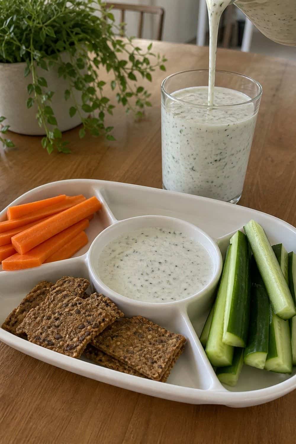 15 Probiotic Drink Station Ideas for Cozy Food Moments 10. Kefir Dressing and Veg Sip Pairing