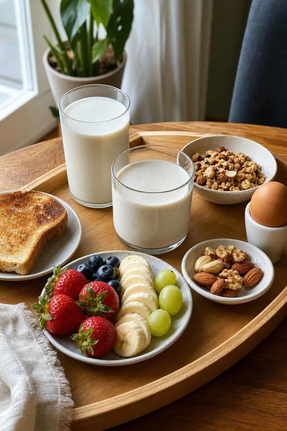 15 Probiotic Drink Station Ideas for Cozy Food Moments 13. Probiotic Breakfast Drink Tray