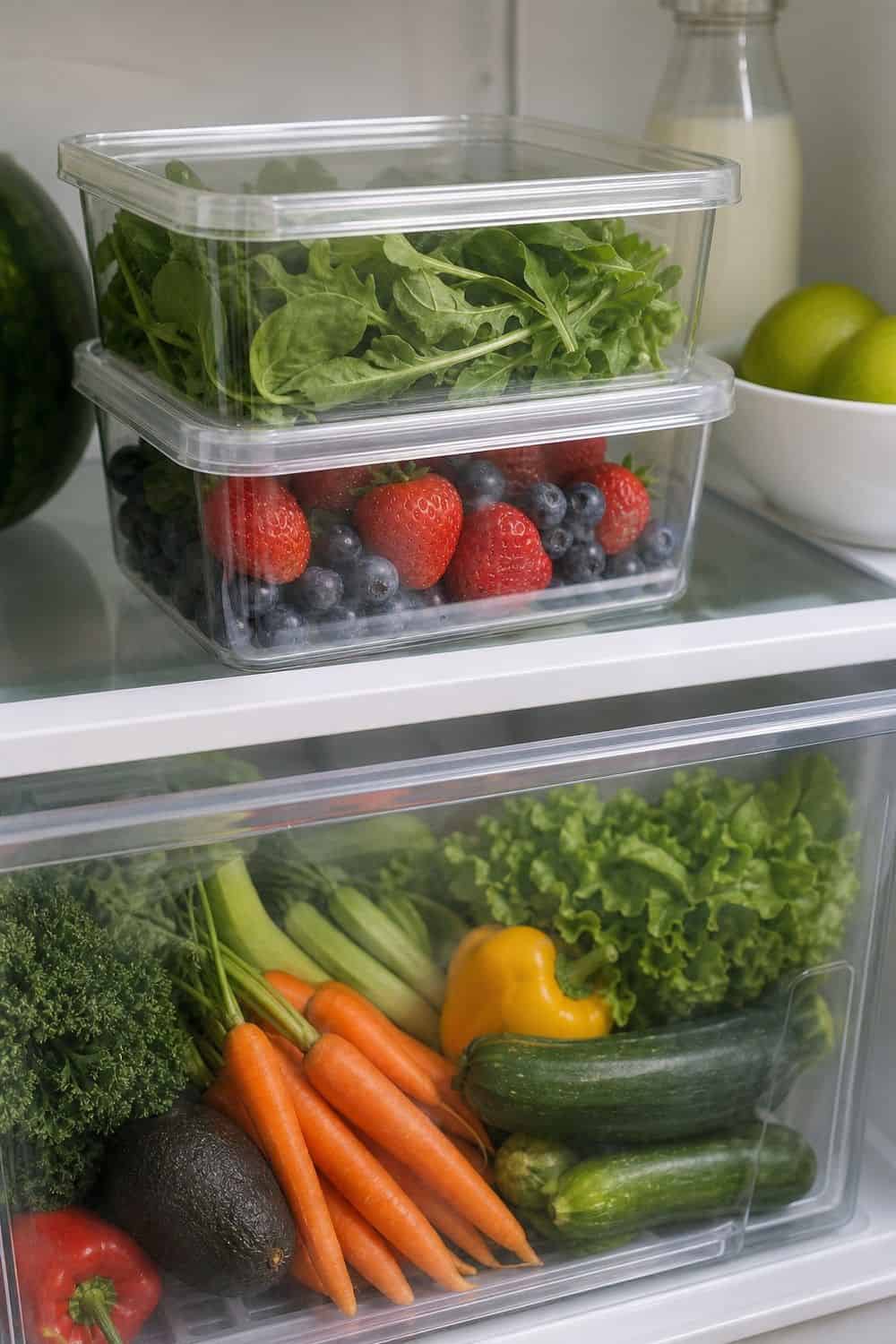 20 Produce Drawer Organization Ideas to Keep Food Fresher produce drawer organization section 18