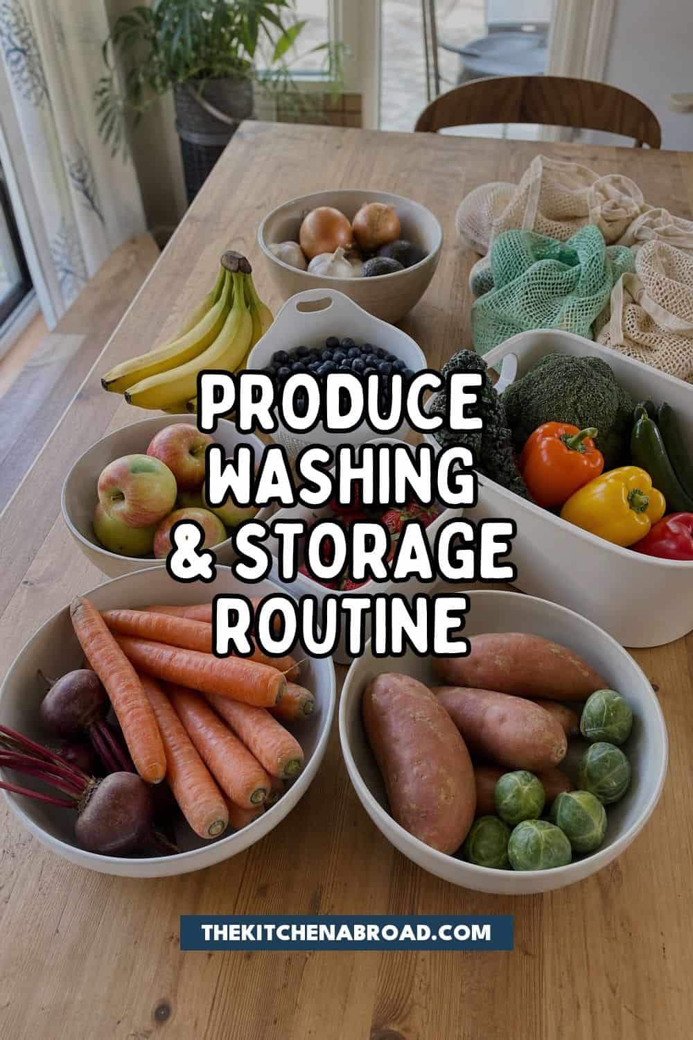 20 Produce Washing and Storage Routine Ideas produce washing and storage routine pinterest pin