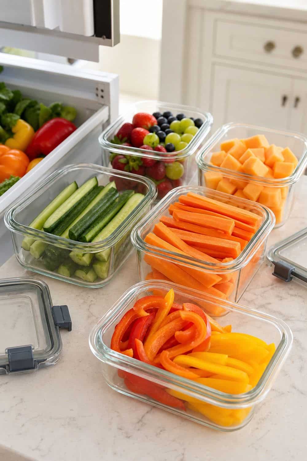 20 Produce Washing and Storage Routine Ideas produce washing and storage routine section 09
