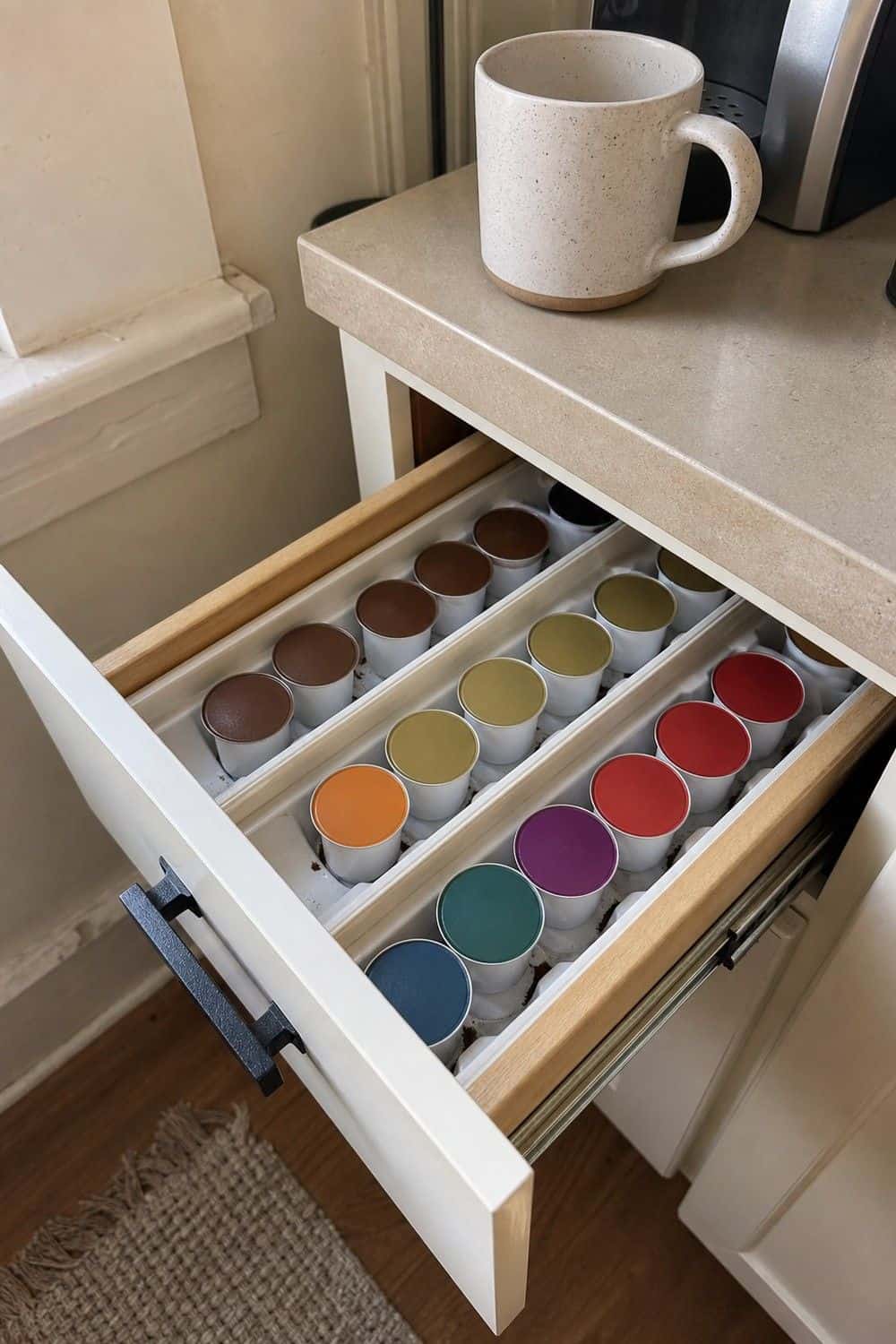 15 Small Kitchen Coffee Station Ideas for Tiny Counters small kitchen coffee station ideas section 03