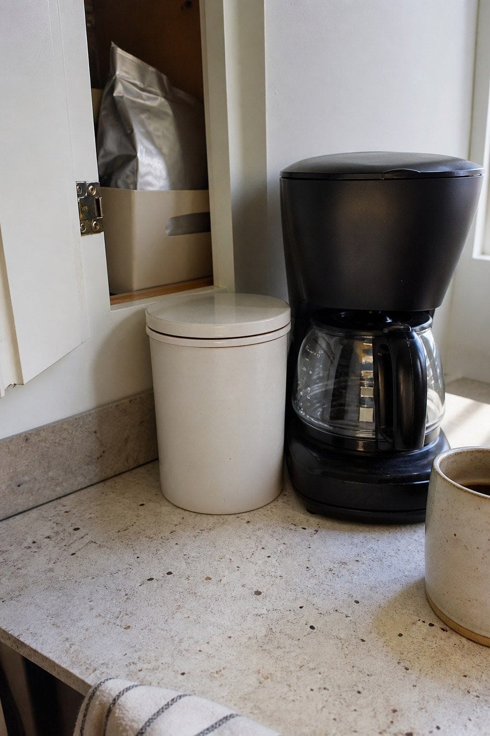 15 Small Kitchen Coffee Station Ideas for Tiny Counters small kitchen coffee station ideas section 04