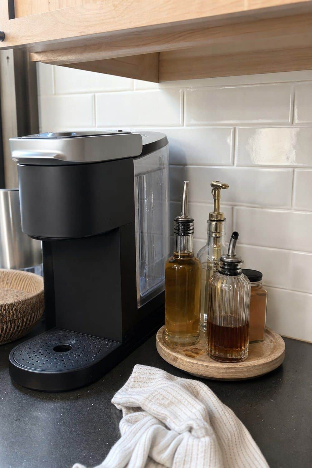 15 Small Kitchen Coffee Station Ideas for Tiny Counters small kitchen coffee station ideas section 08