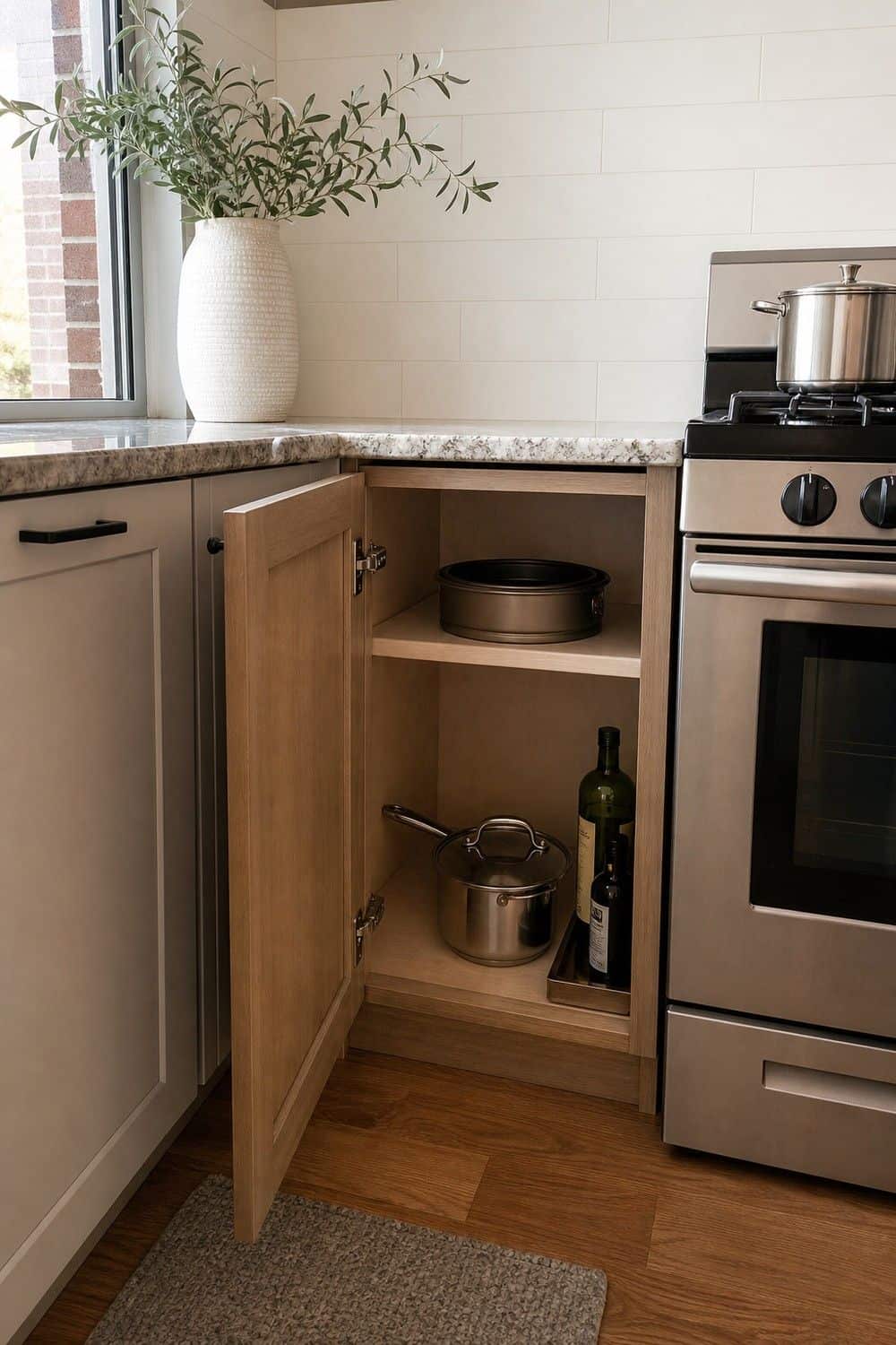 25 Small Kitchen Organization Ideas That Save Space small kitchen organization section 02 assign a home based on how often you use it