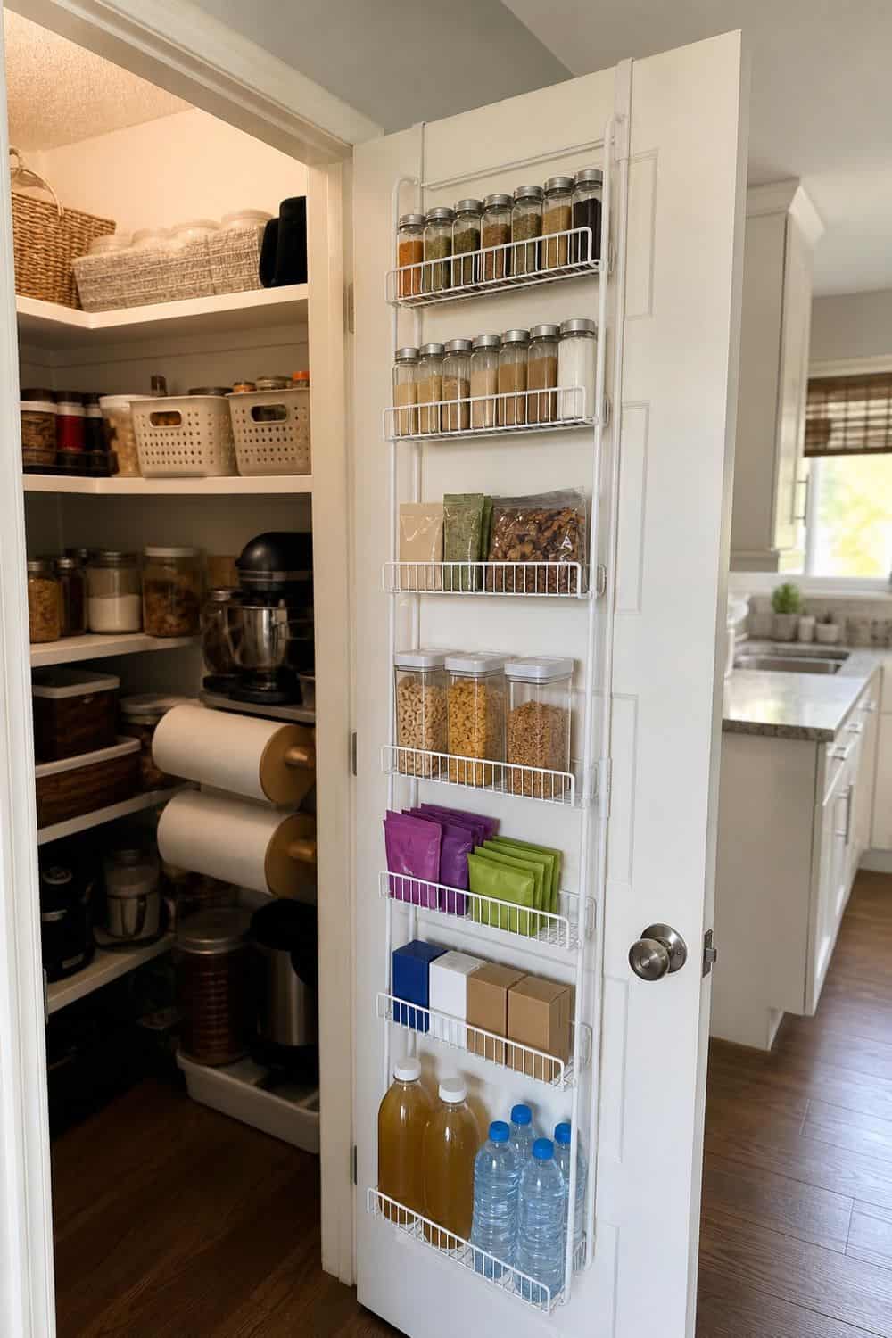 15 Best Small Kitchen Storage Products Worth Buying Over Door Pantry Organizer for Extra Shelves