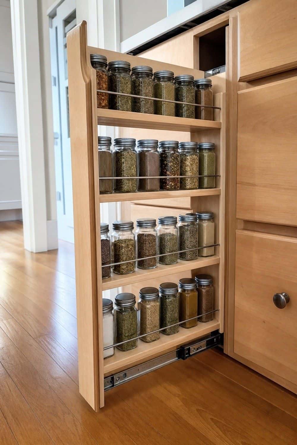 spice cabinet organization section 08