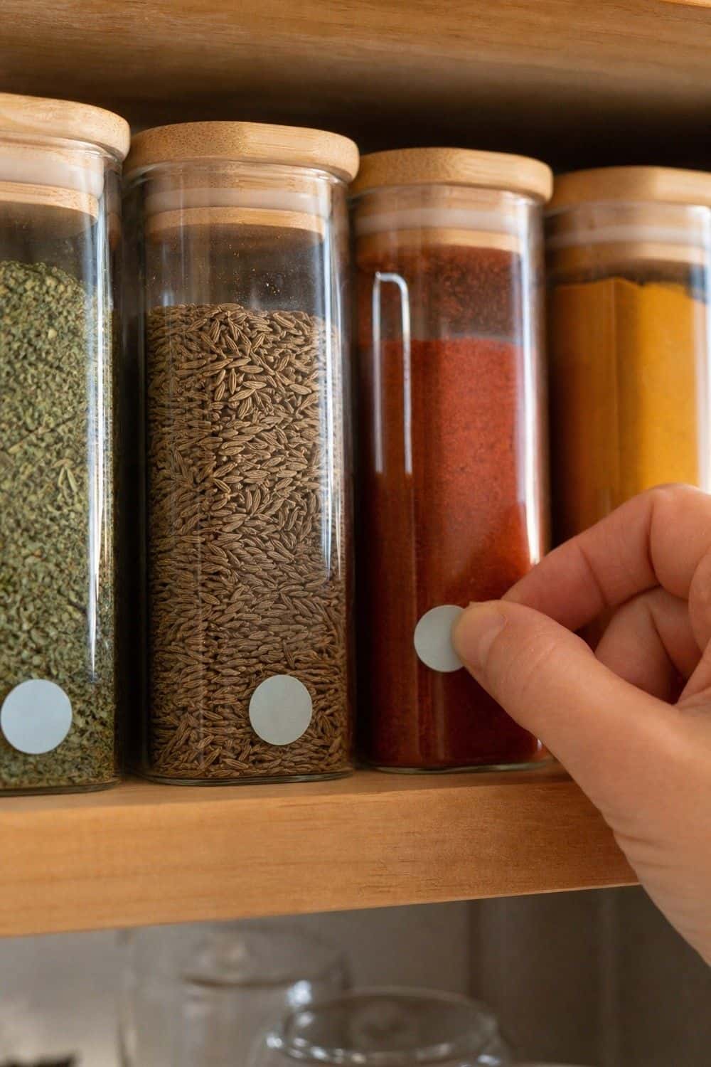 spice cabinet organization section 11