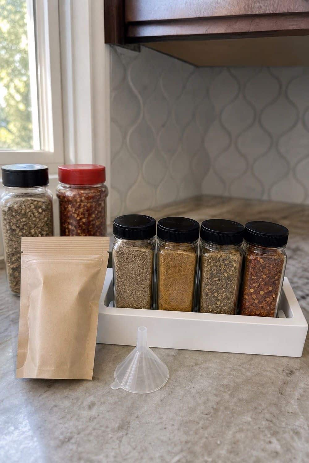 spice cabinet organization section 12