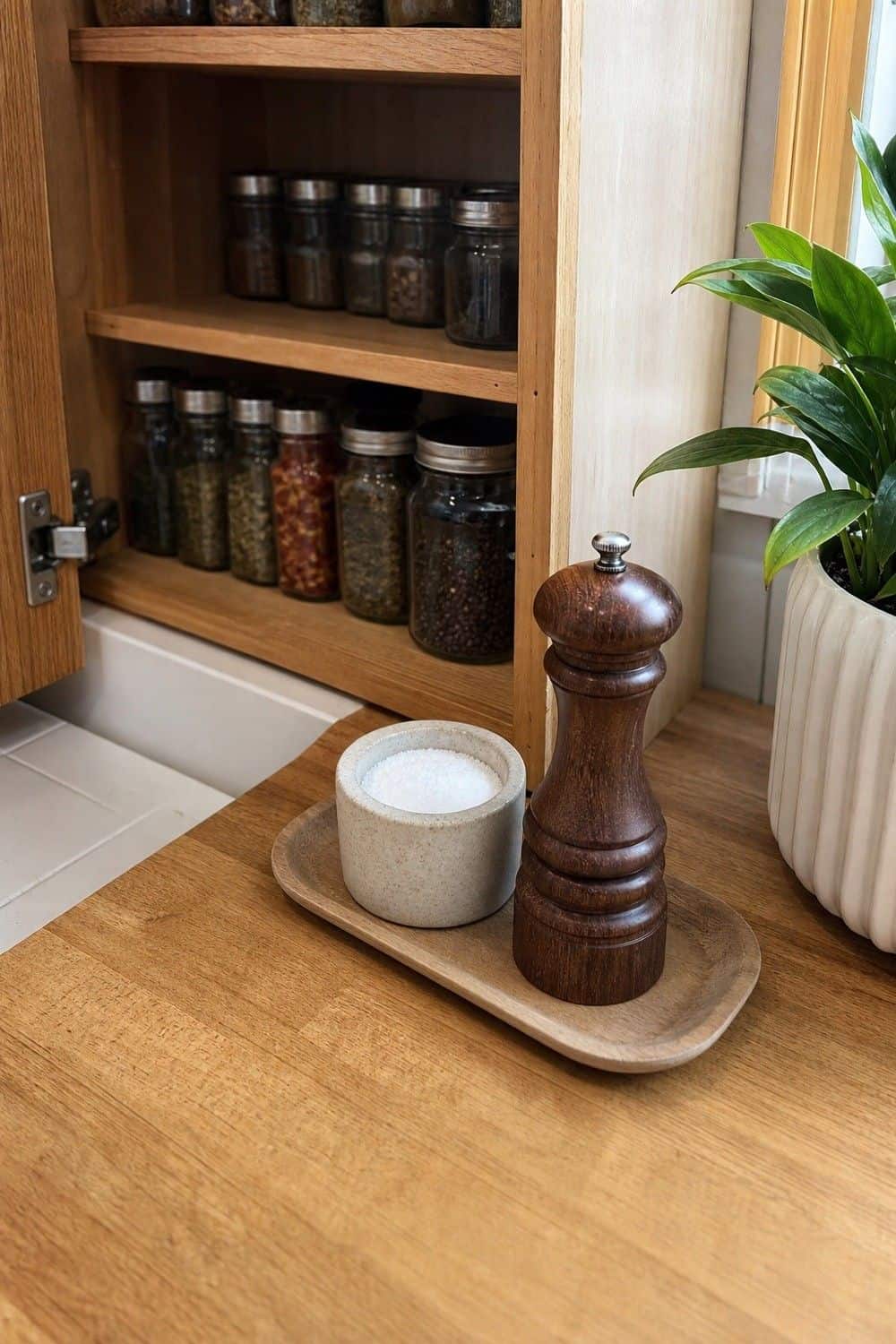 spice cabinet organization section 16