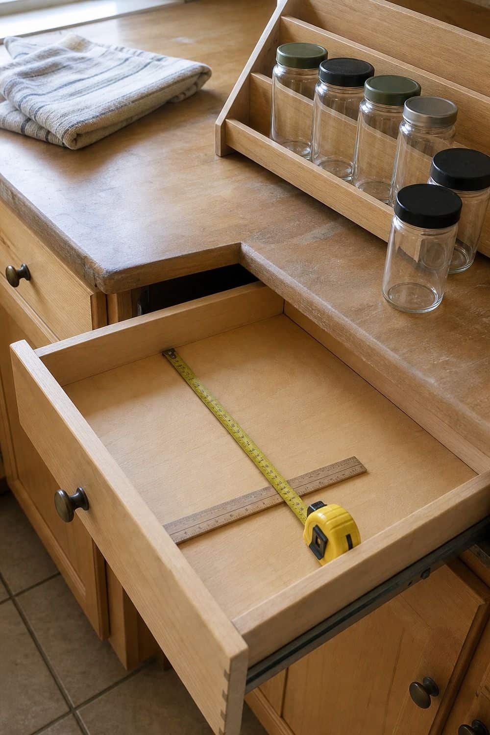 spice drawer organization section 01