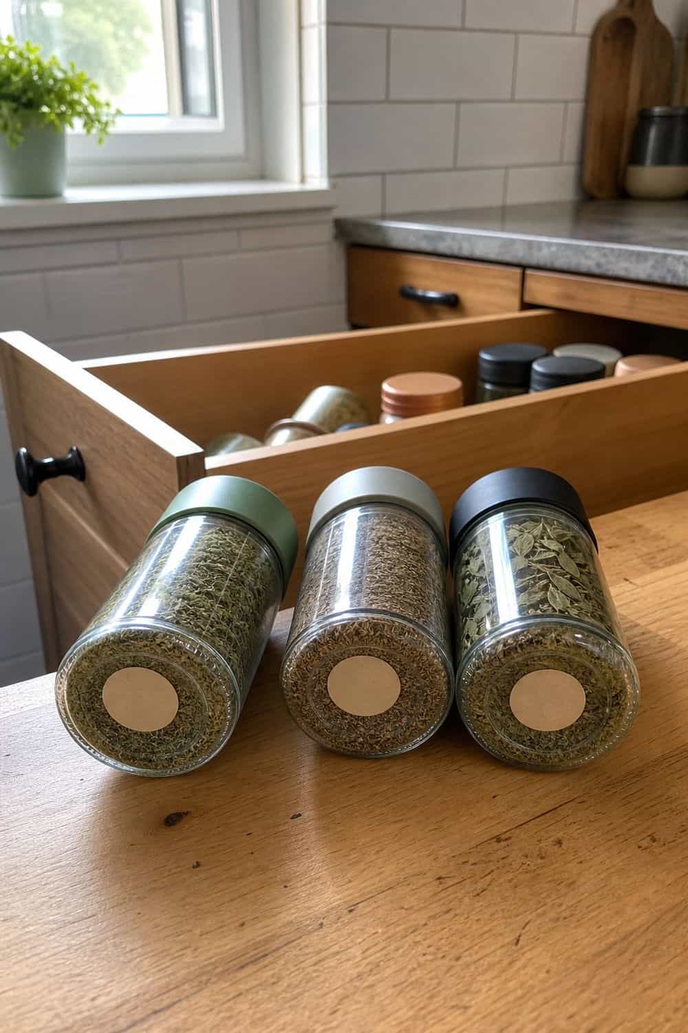 spice drawer organization section 07
