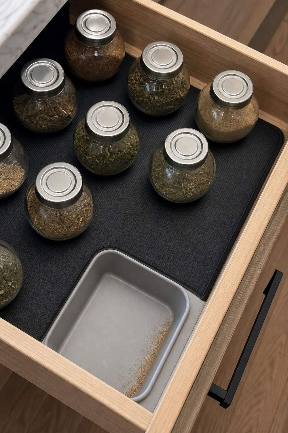 spice drawer organization section 12