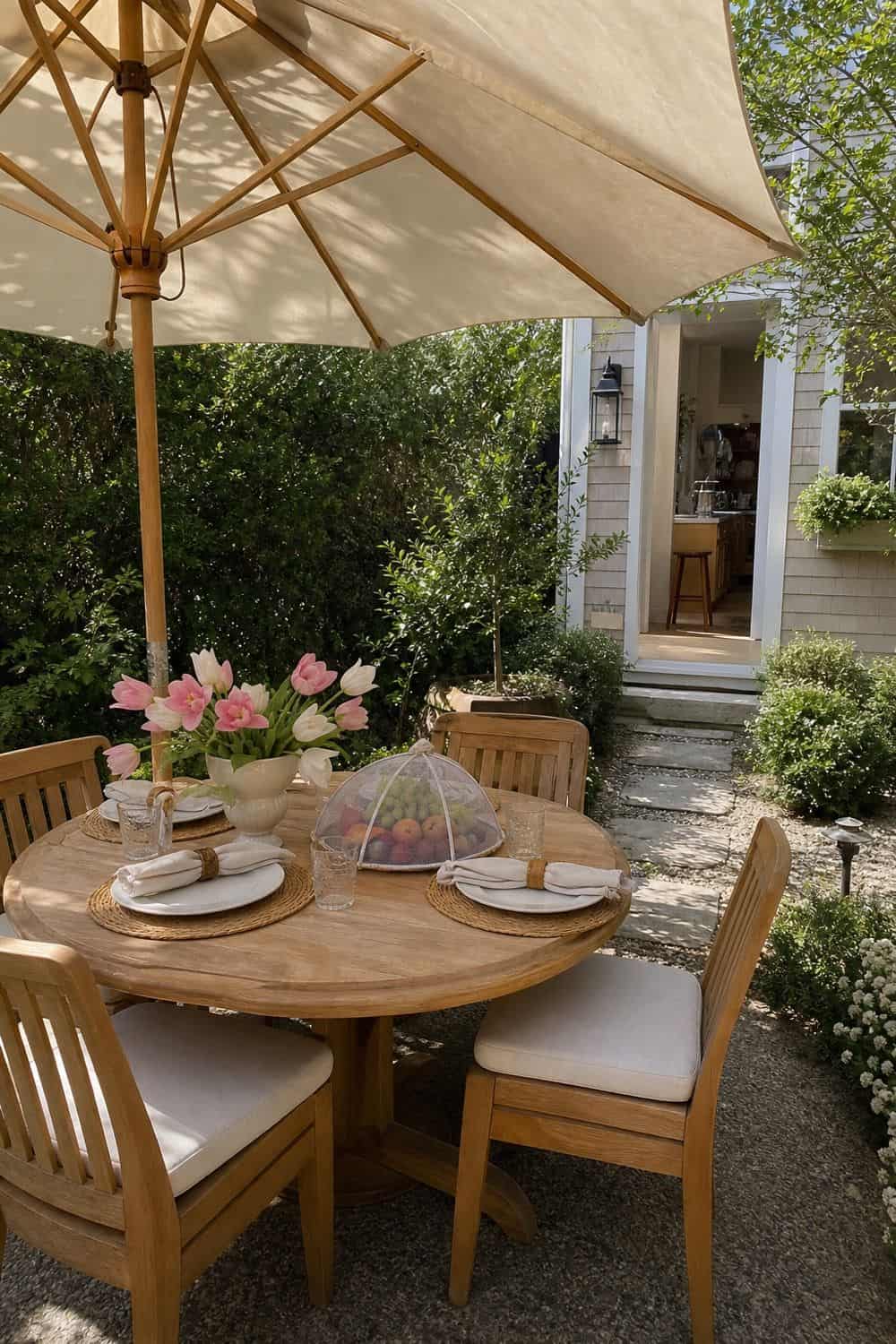 25 Spring Garden Brunch Hosting Ideas for an Outdoor Table Shadiest Brunch Table Spot for a spring garden brunch outdoor table