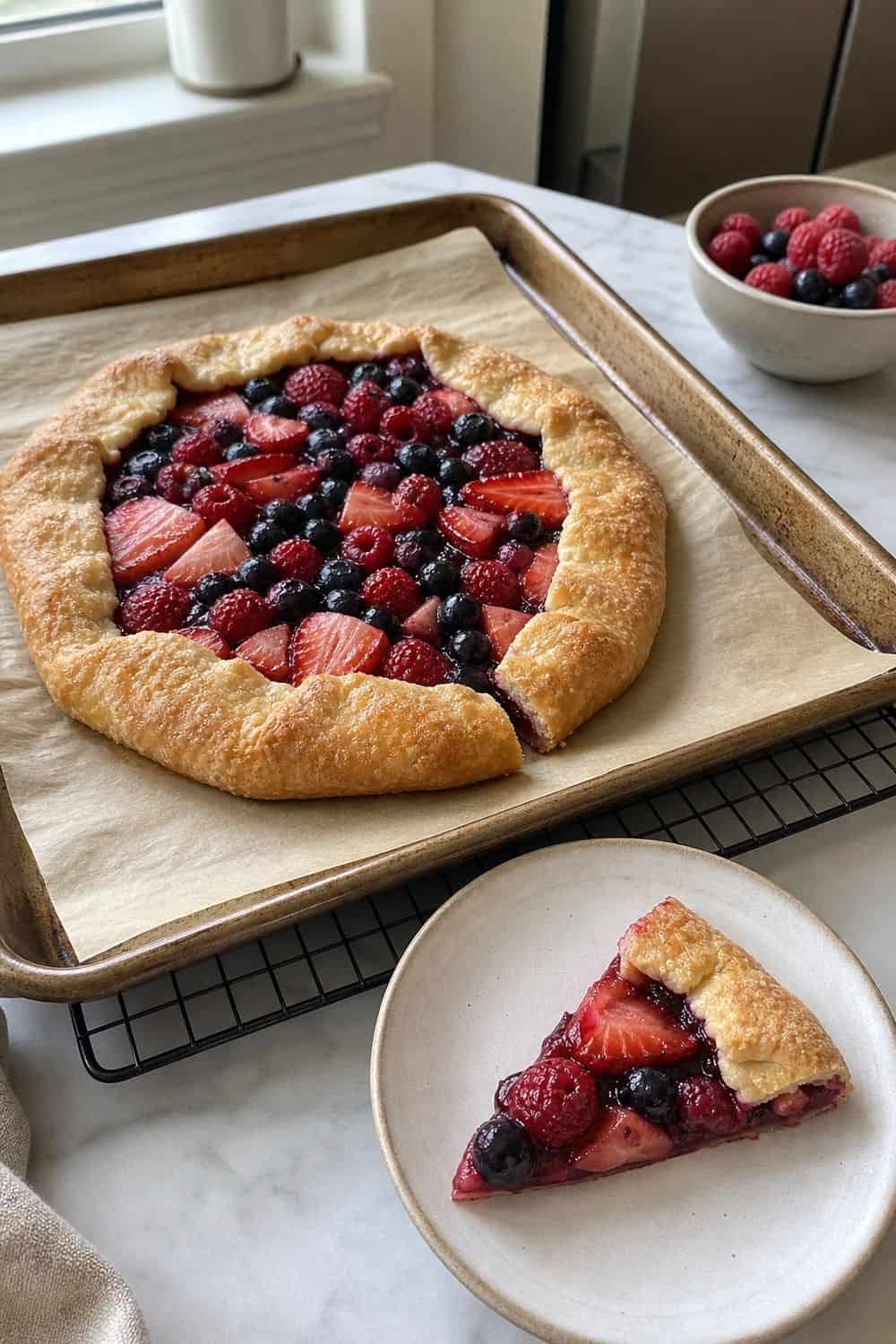 15 Summer Fruit Ideas for Cozy Food Moments Summer Berry Galette summer fruit idea