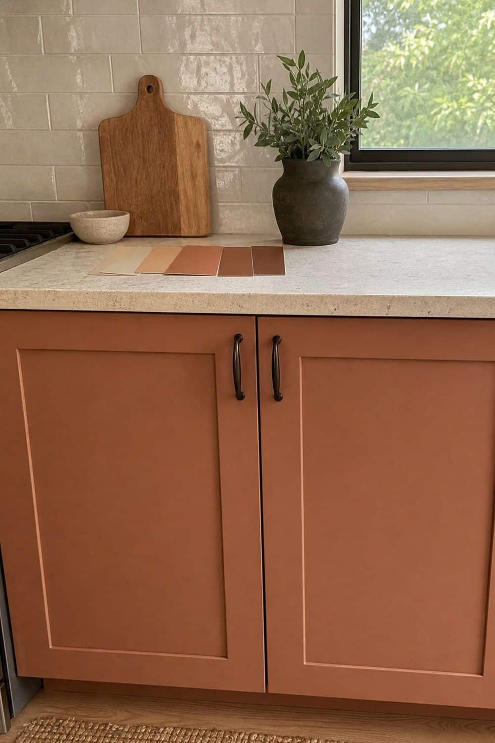 25 Terracotta Kitchen Ideas for Warm Mediterranean Color terracotta kitchen ideas section 01 soft clay cabinet color