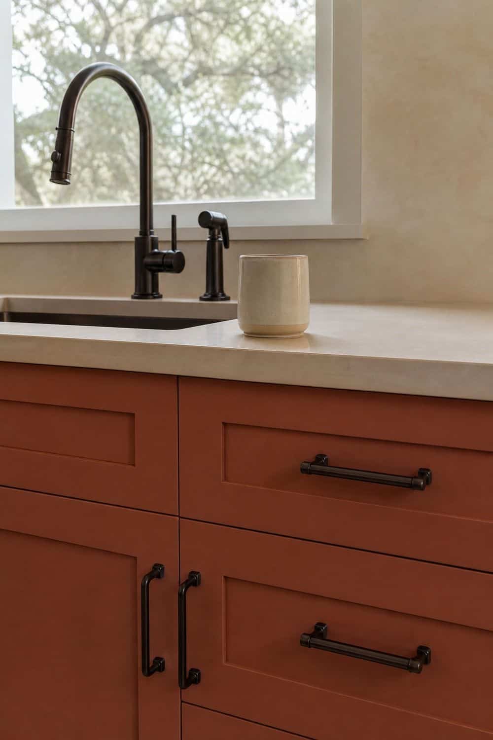 25 Terracotta Kitchen Ideas for Warm Mediterranean Color terracotta kitchen ideas section 10 oil rubbed bronze hardware