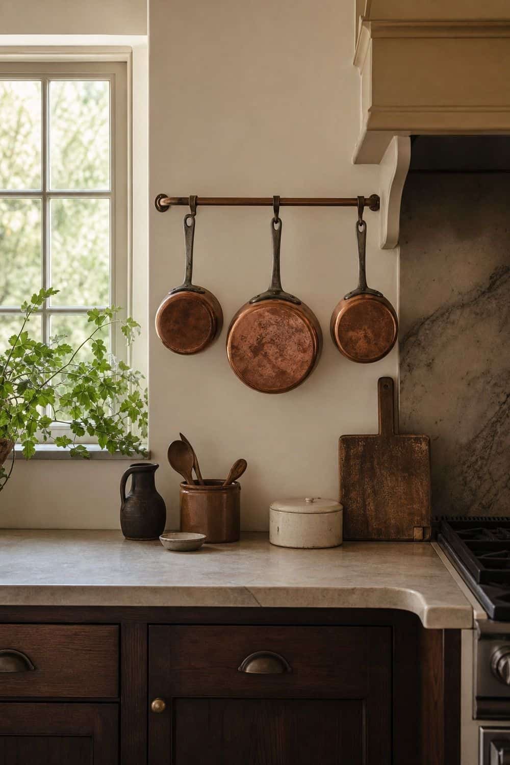 25 Terracotta Kitchen Ideas for Warm Mediterranean Color terracotta kitchen ideas section 19 copper cookware and warm metal notes