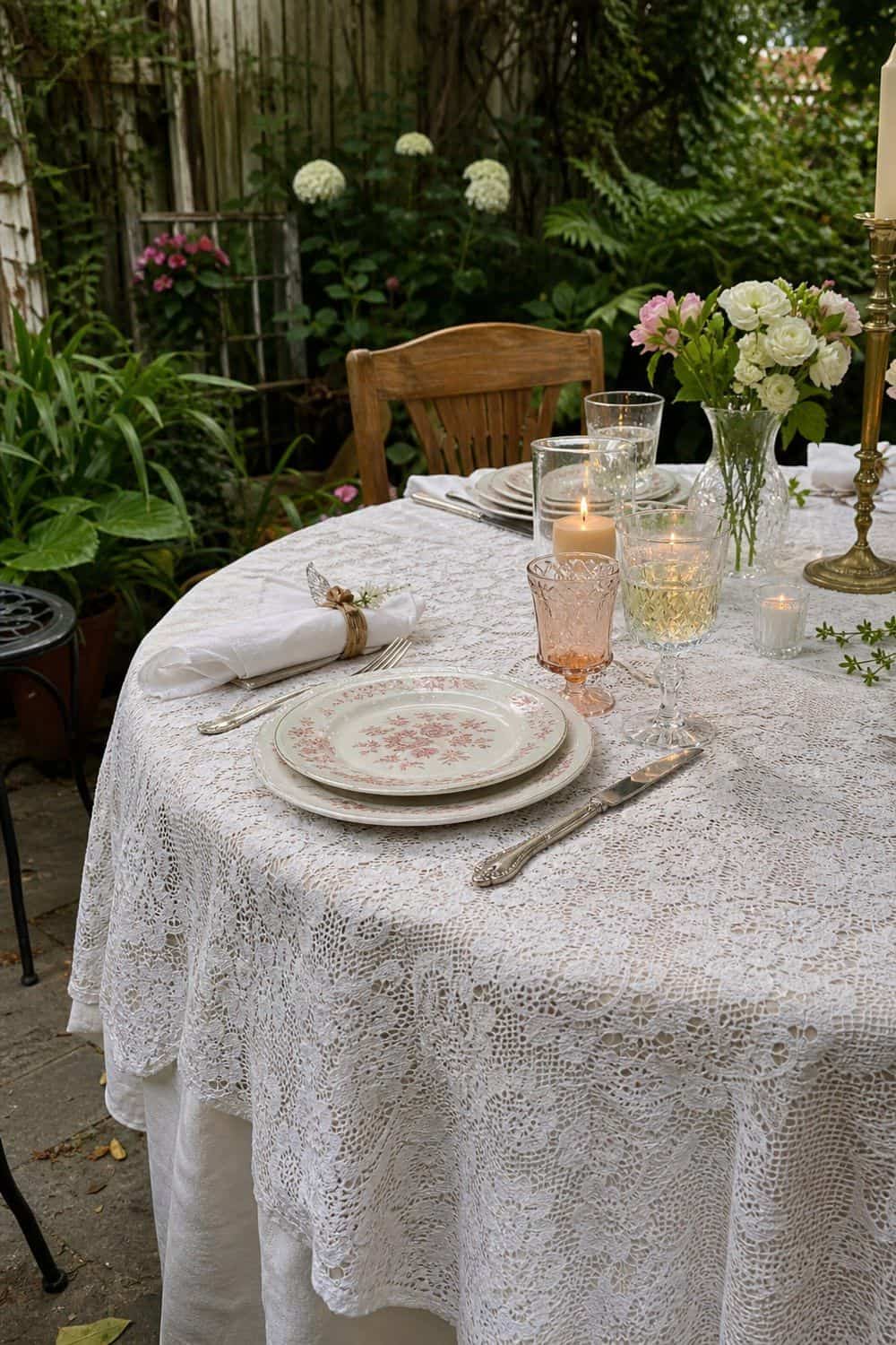 25 Vintage Garden Dinner Party Ideas for a Romantic Outdoor Table vintage garden dinner party ideas section 01