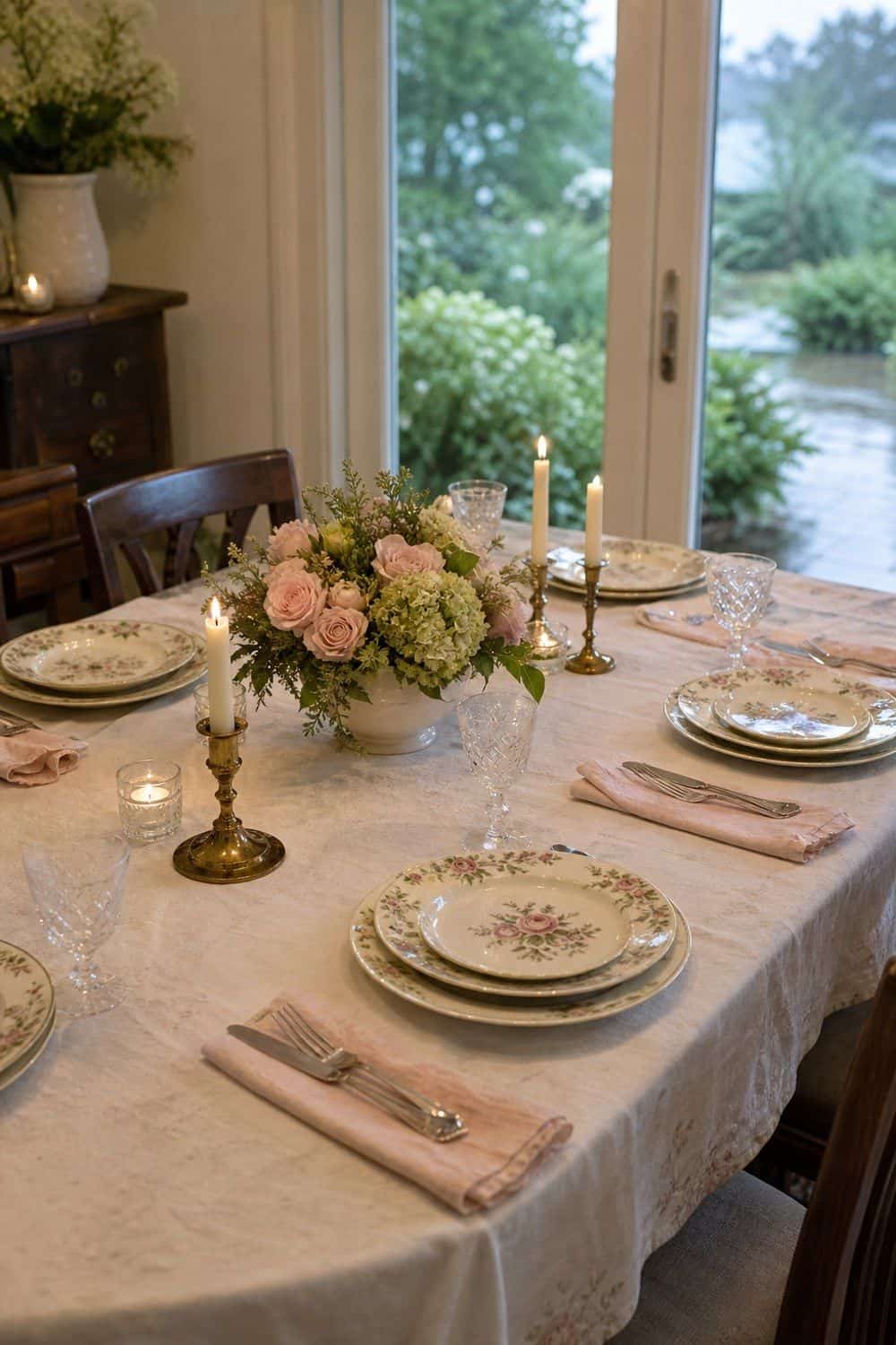 25 Vintage Garden Dinner Party Ideas for a Romantic Outdoor Table vintage garden dinner party ideas section 21