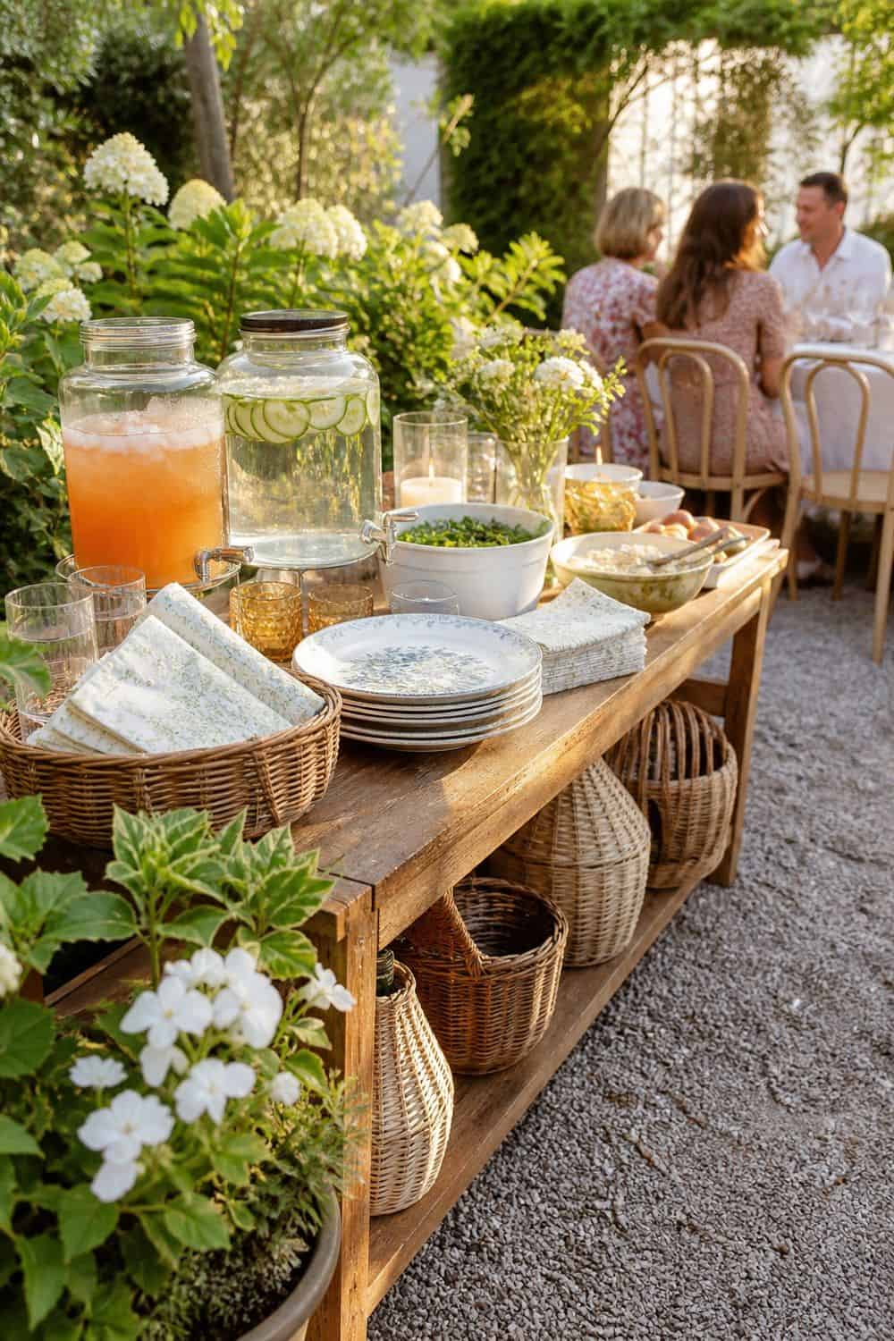 25 Vintage Garden Dinner Party Ideas for a Romantic Outdoor Table vintage garden dinner party ideas section 22
