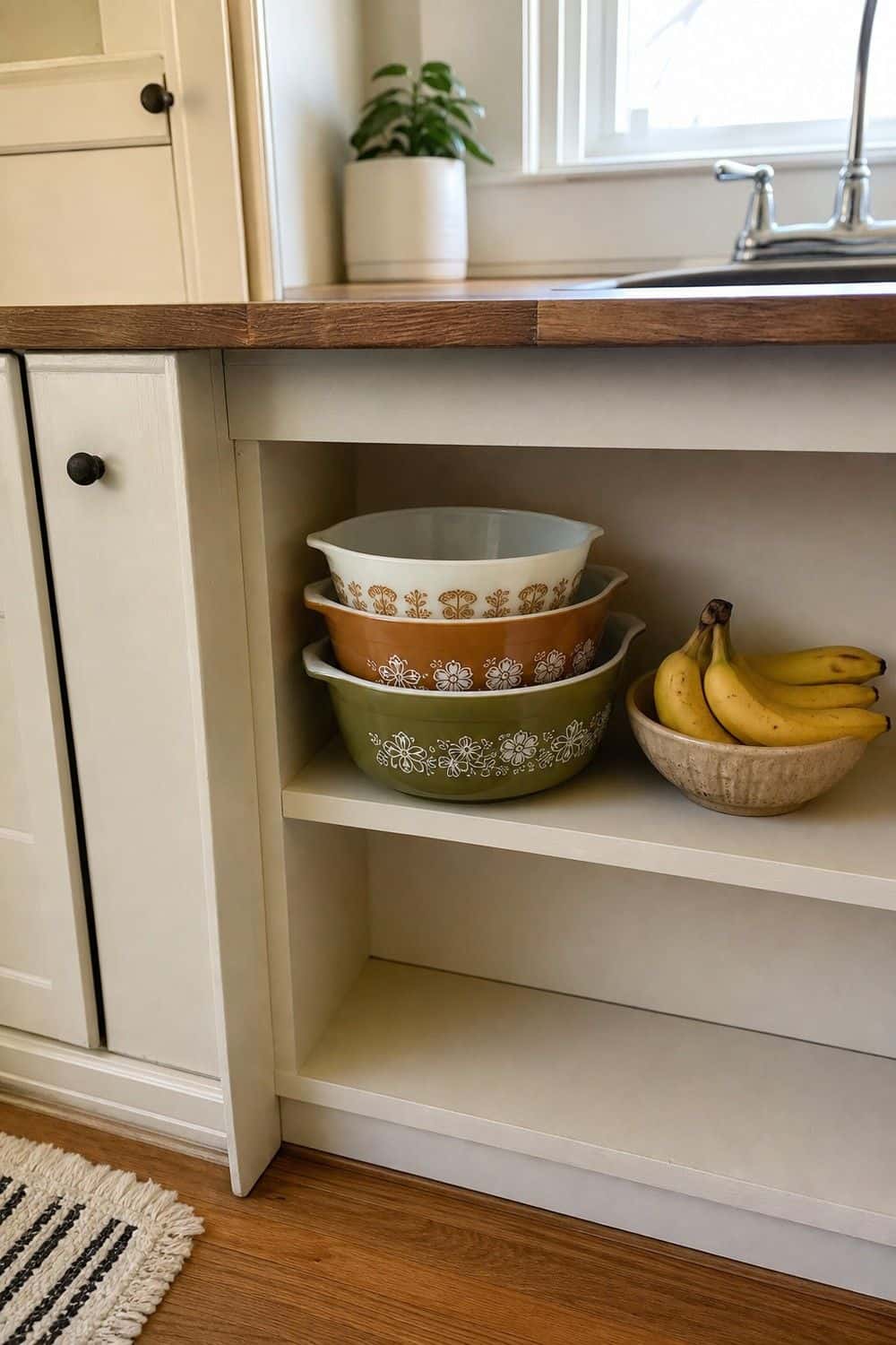 vintage kitchen ideas 02 vintage pyrex mixing bowl stack