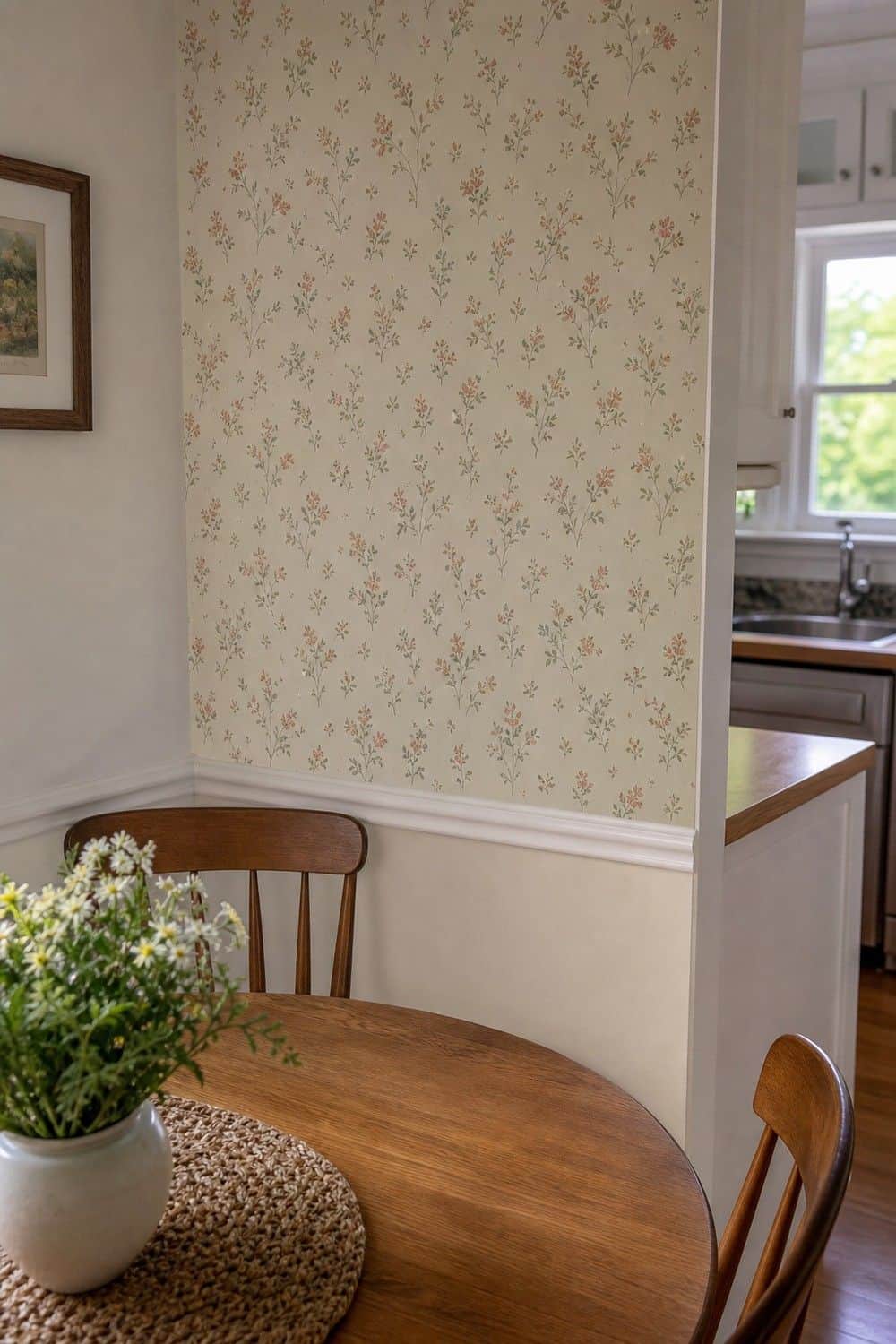 vintage kitchen ideas 13 wallpaper in a protected spot
