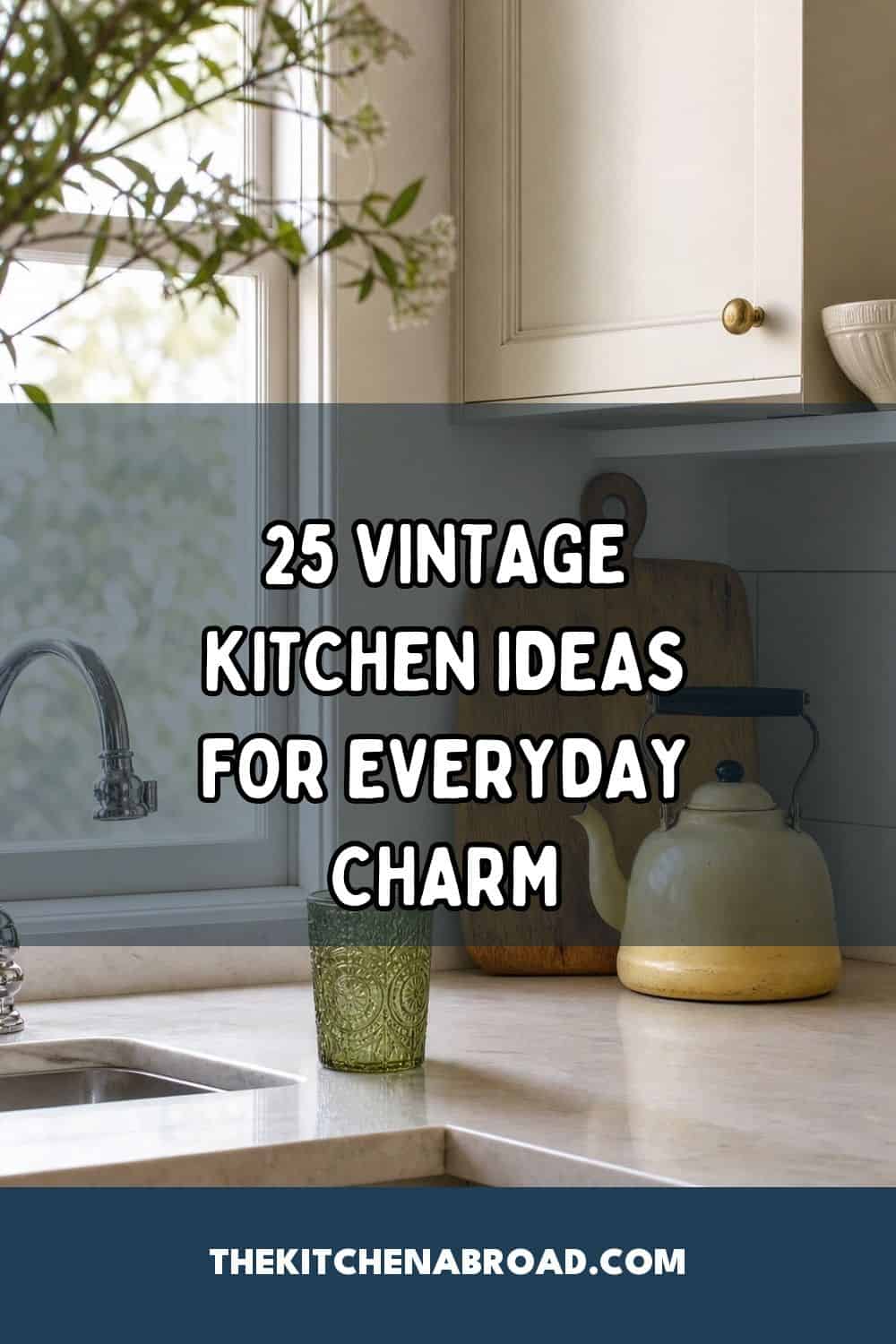 vintage kitchen ideas pinterest pin