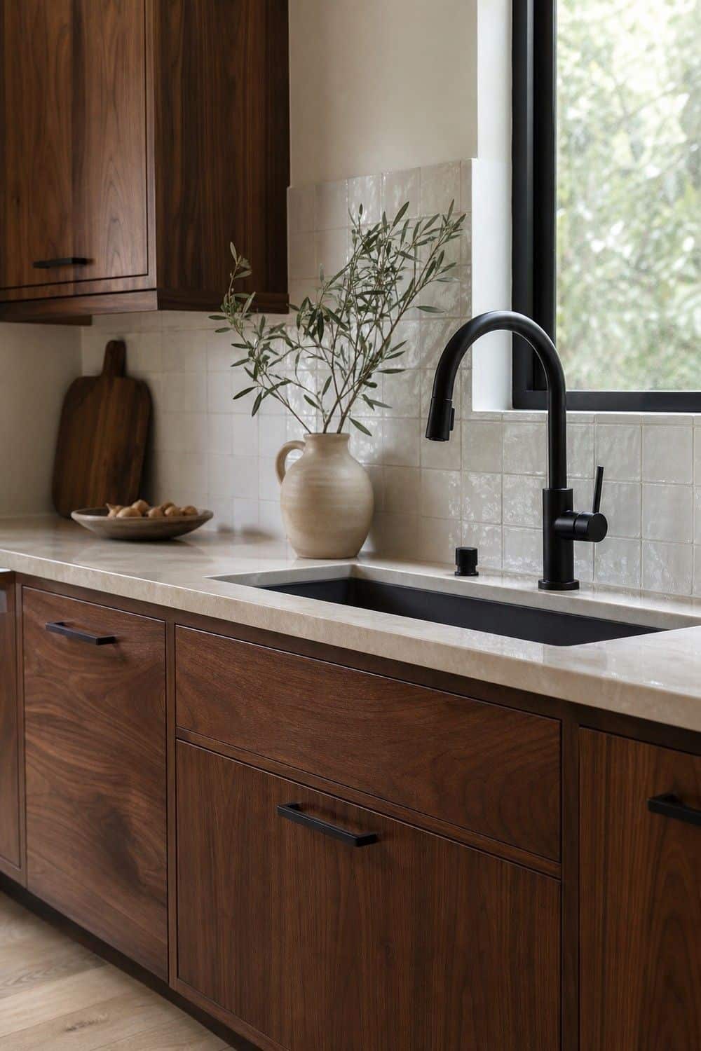 25 Walnut Kitchen Ideas for a Beautiful Kitchen walnut kitchen ideas section 07